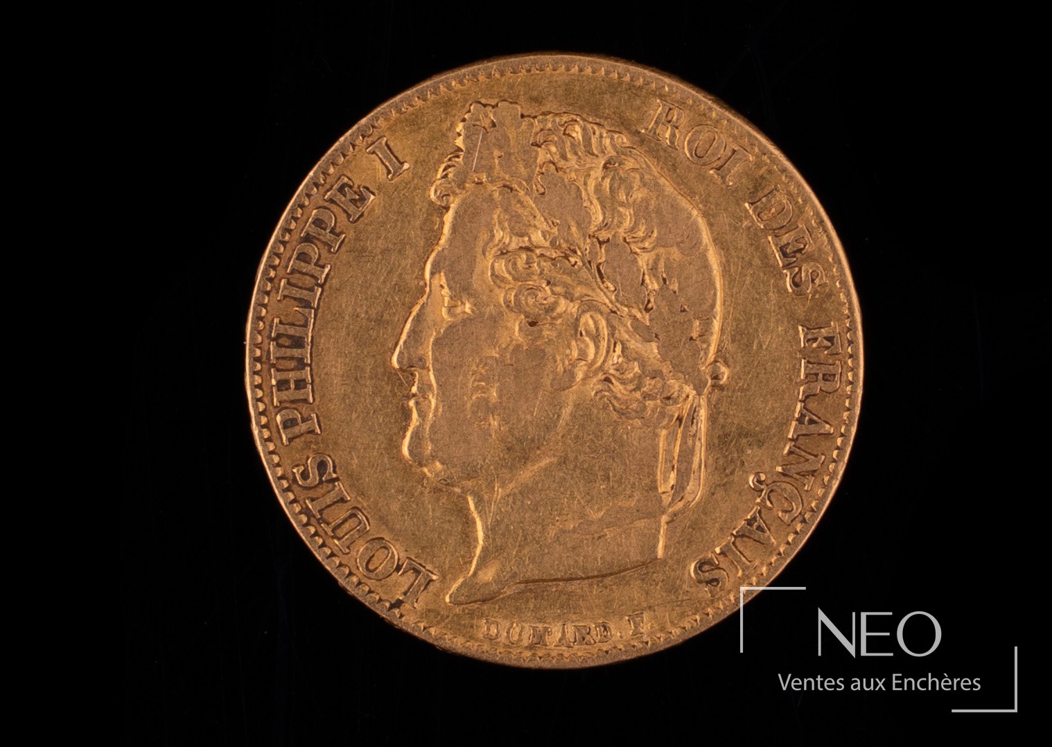 Pièce or 20 francs Louis Philippe I 1840