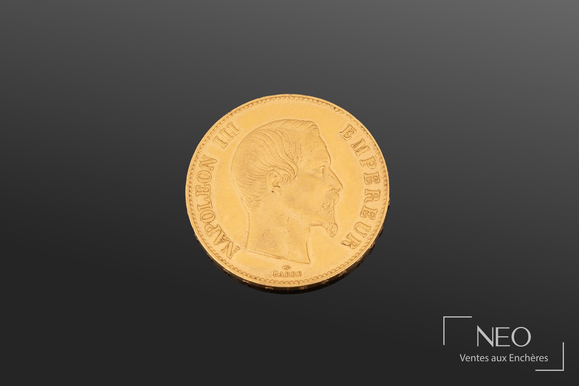 40 francs or Napoléon III tête laurée, 1812, A Paris