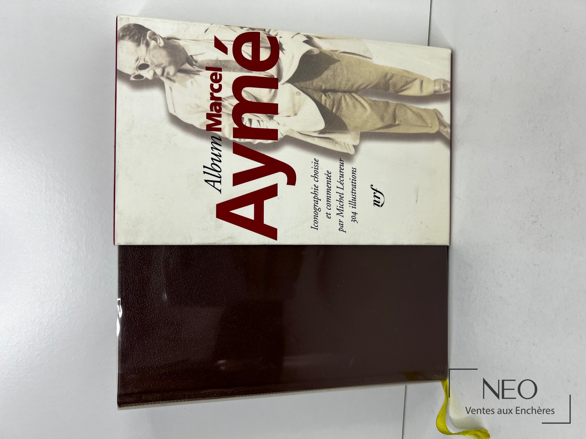 Couverture de l'Album Marcel Aymé par Michel Lecureur avec illustration et titre en grand format