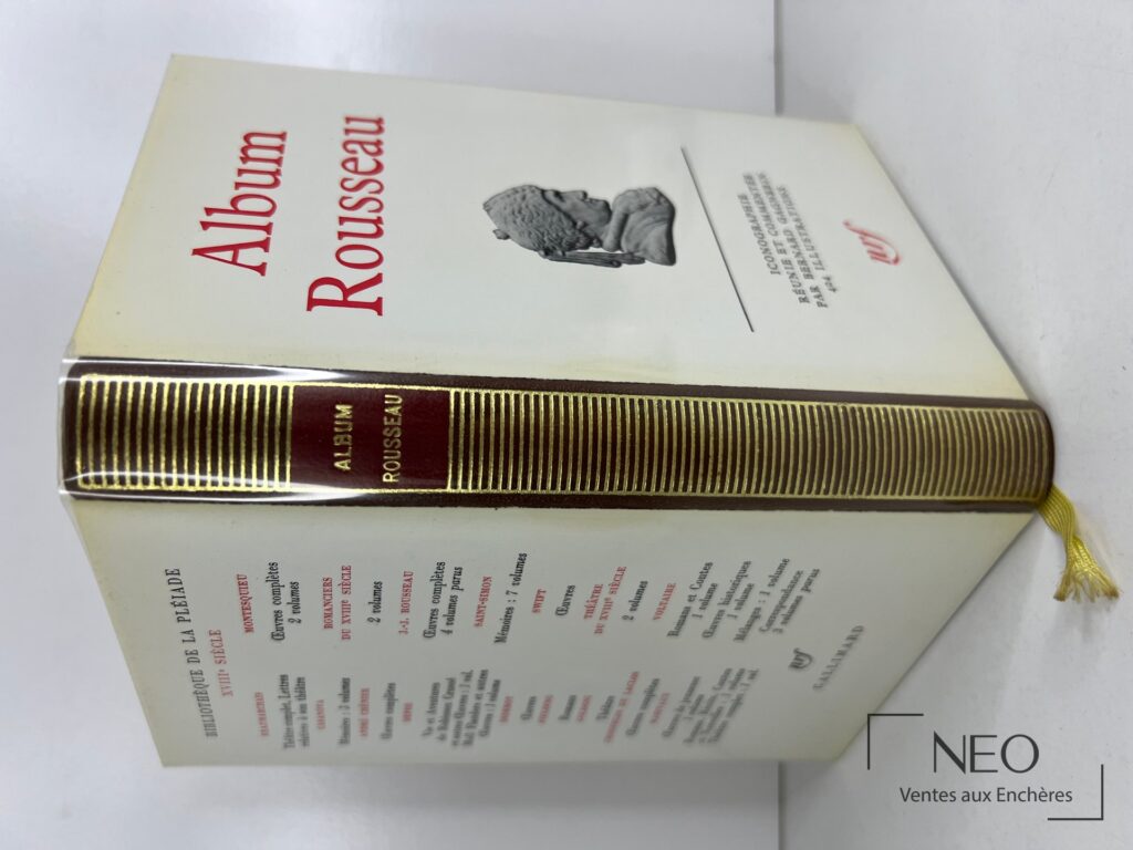 Couverture de l'album Rousseau de la collection La Pléiade