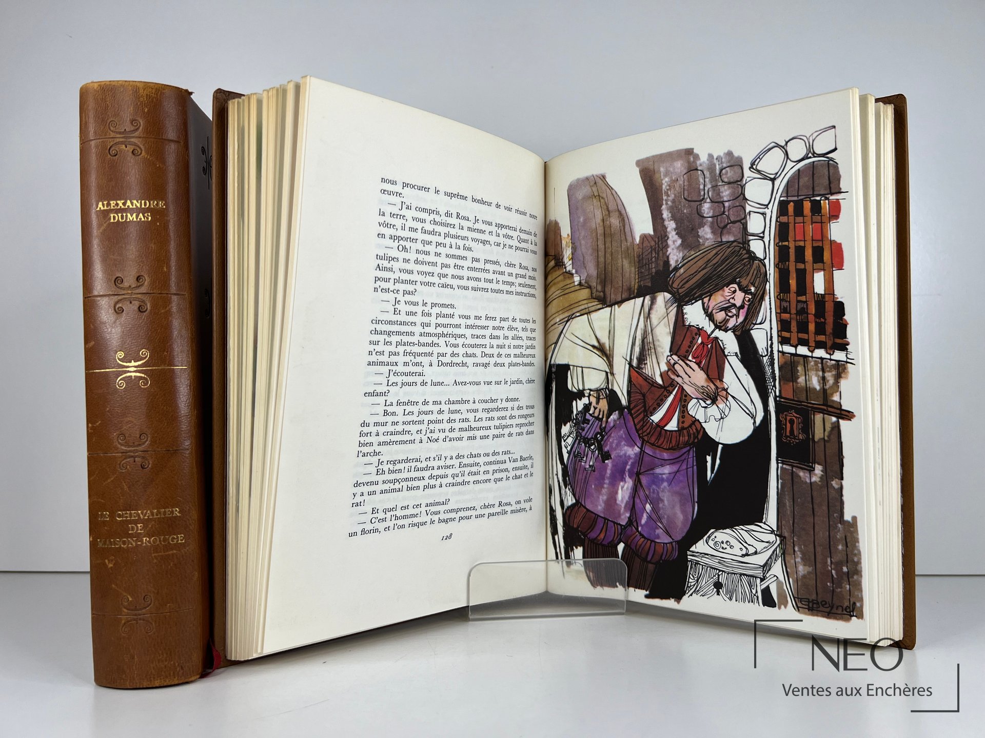 Deux volumes ouverts