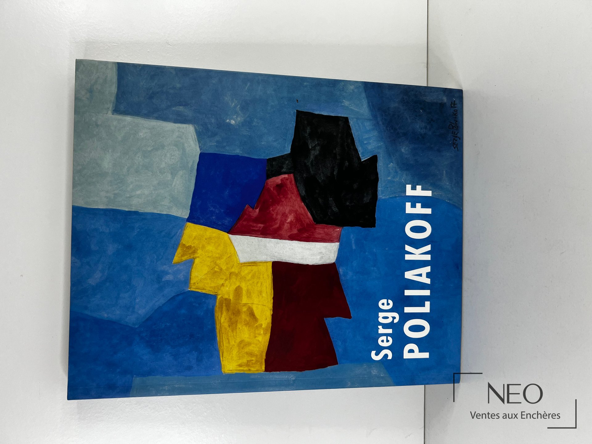 Couverture illustrée du livre Serge Poliakoff La saison des gouaches