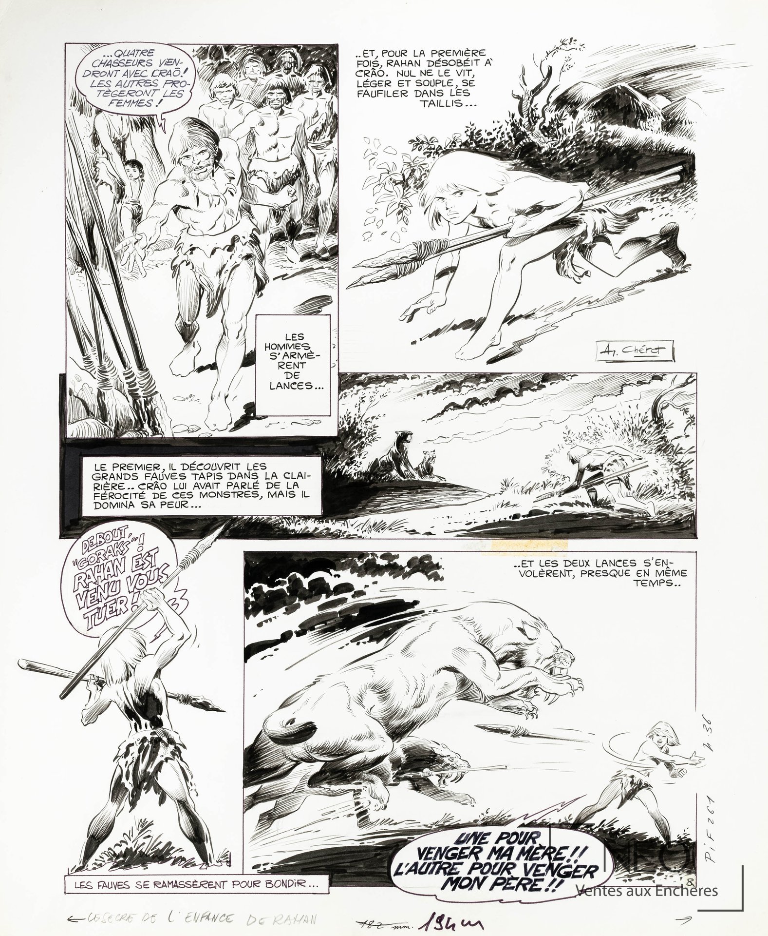 André Chéret et Roger Lecureux, Rahan, Le secret de l’enfance de Rahan, planche 8