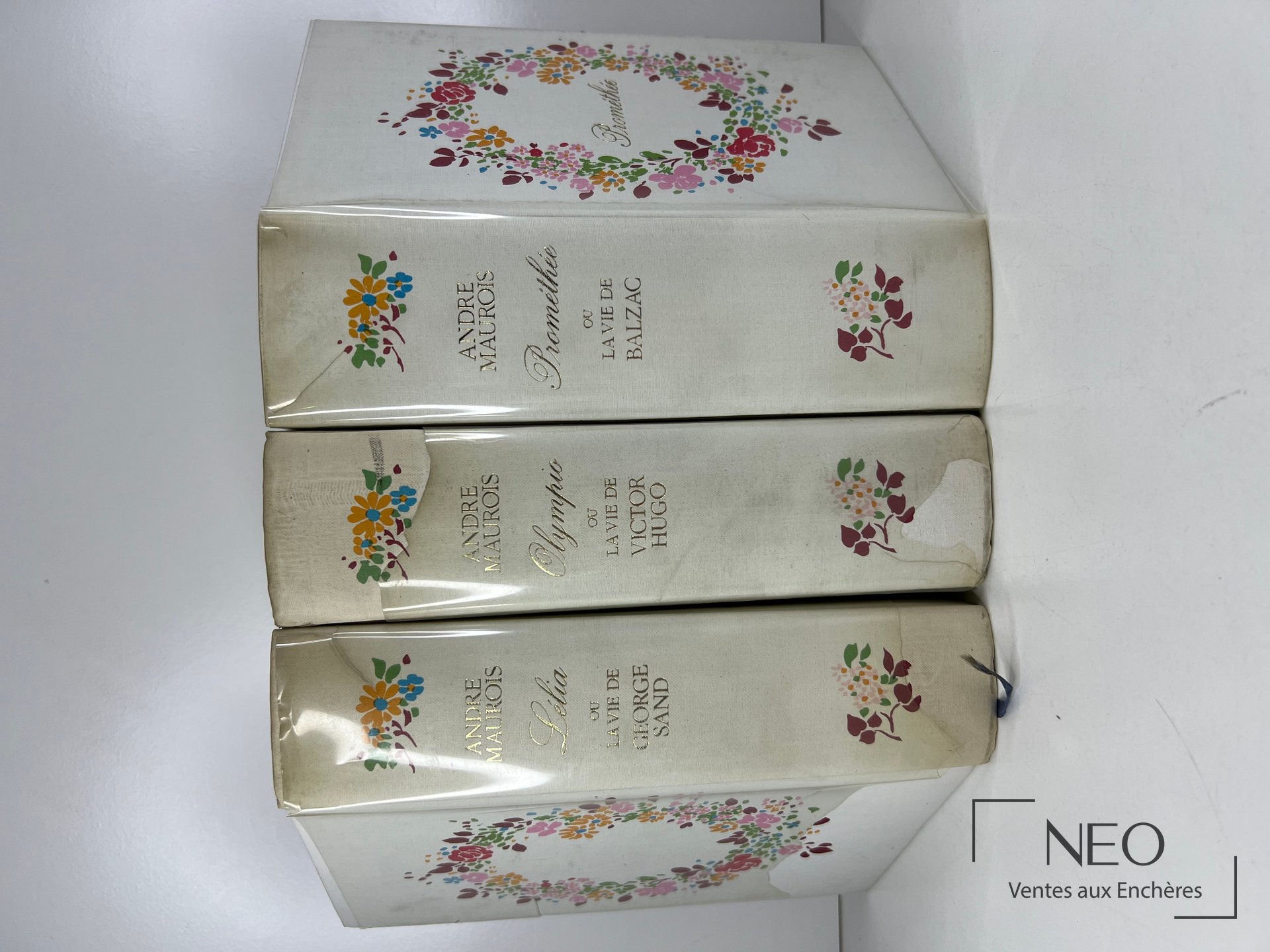 Coffret de trois volumes André Maurois
