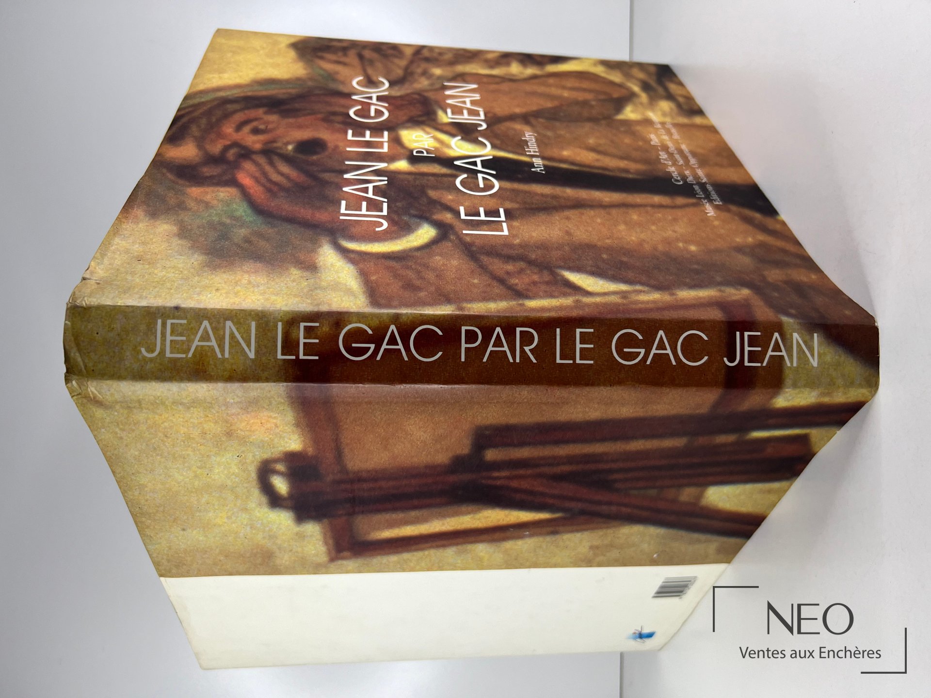 Couverture illustrée du livre Jean le Gac par Jean le Gac