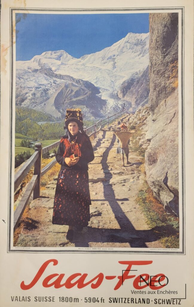 Affiche de Saas-Fee