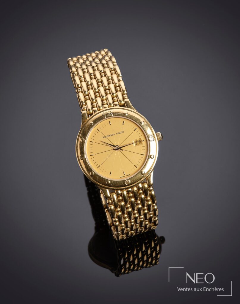 Montre Audemars Piguet en or jaune