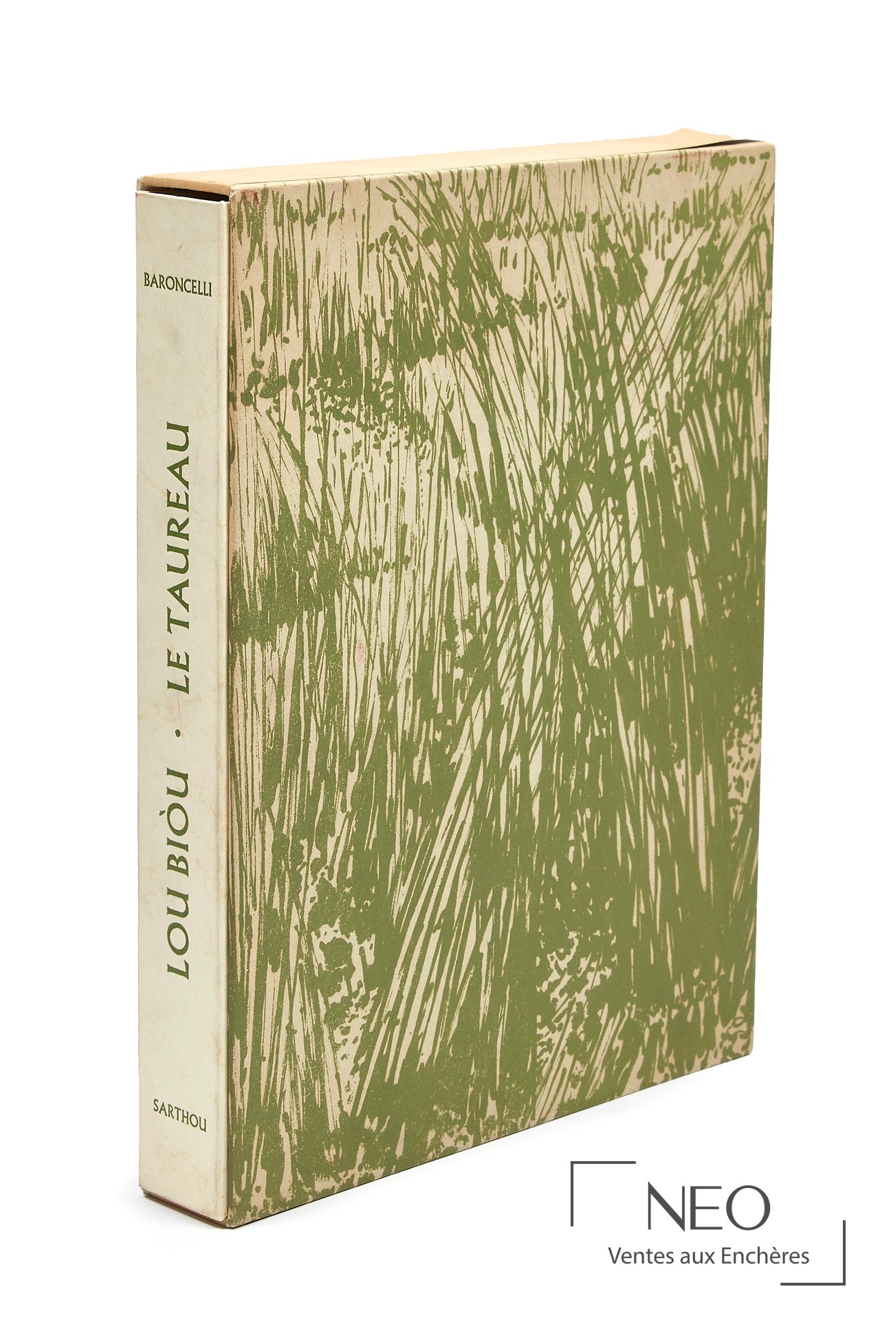 Emboîtage du livre Lou Biou - Le Taureau