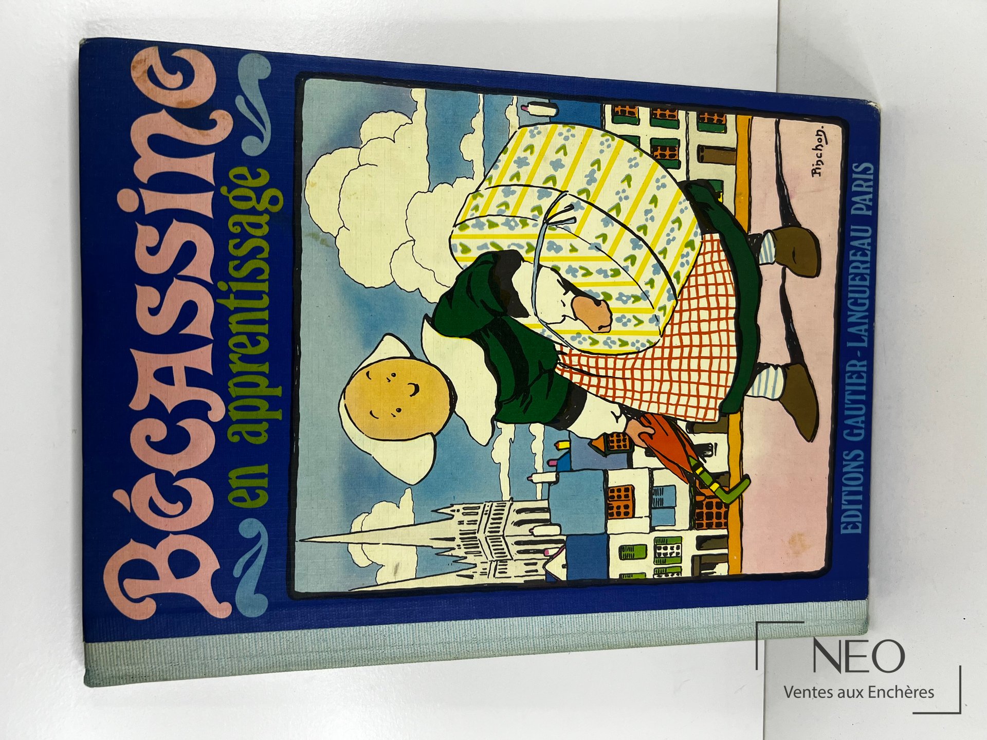 Couverture de Bécassine en apprentissage