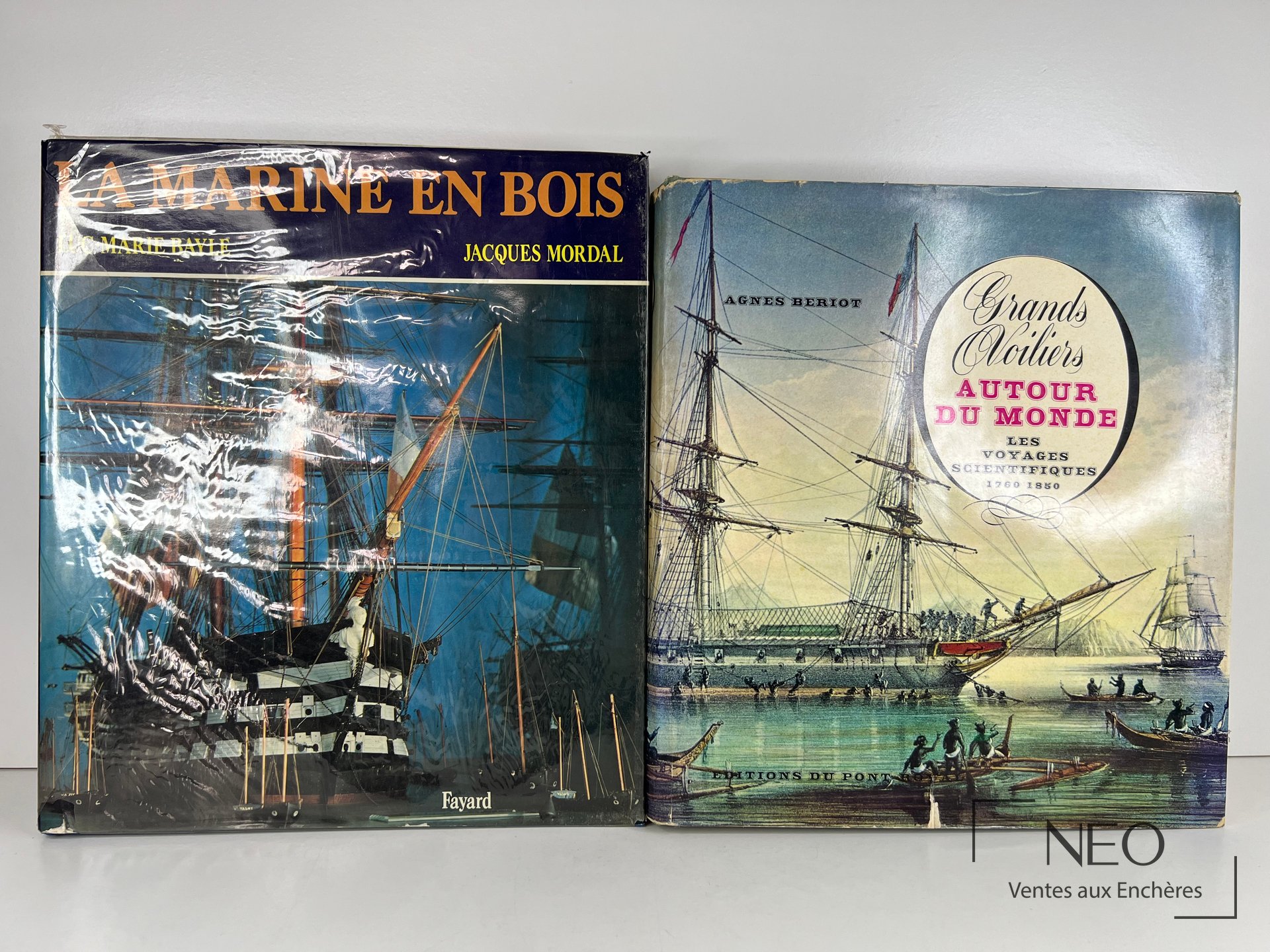 Deux volumes illustrés sur les grands voiliers
