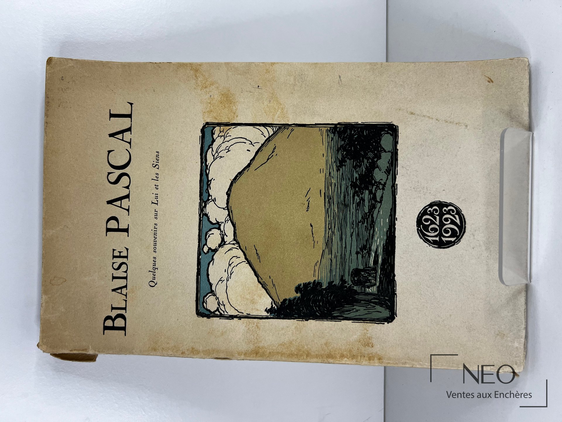 Blaise Pascal, Les Pascal en Basse-Auvergne, livre broché, 1923