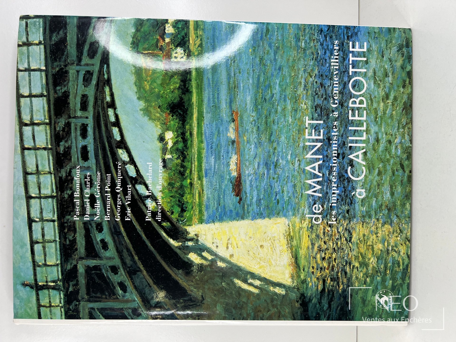 Couverture illustrée du livre De Manet à Caillebotte