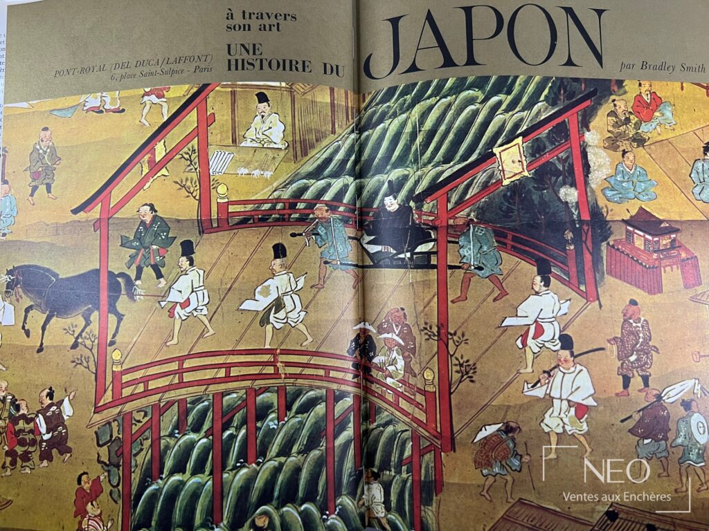 Couverture illustrée du livre Une Histoire Du Japon A Travers Son Art de Bradley Smith