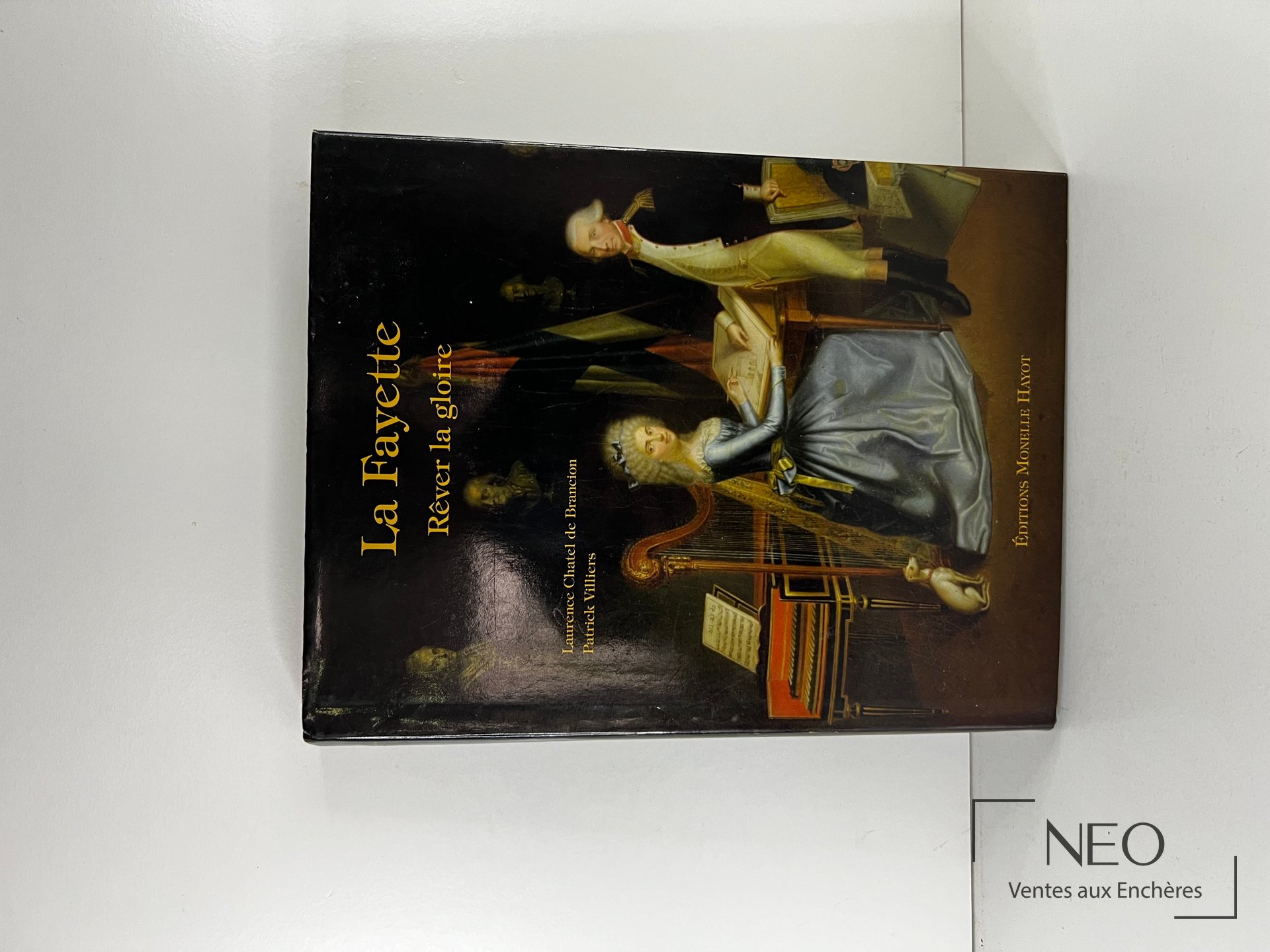 Couverture illustrée de l'ouvrage La Fayette - Rêver la gloire