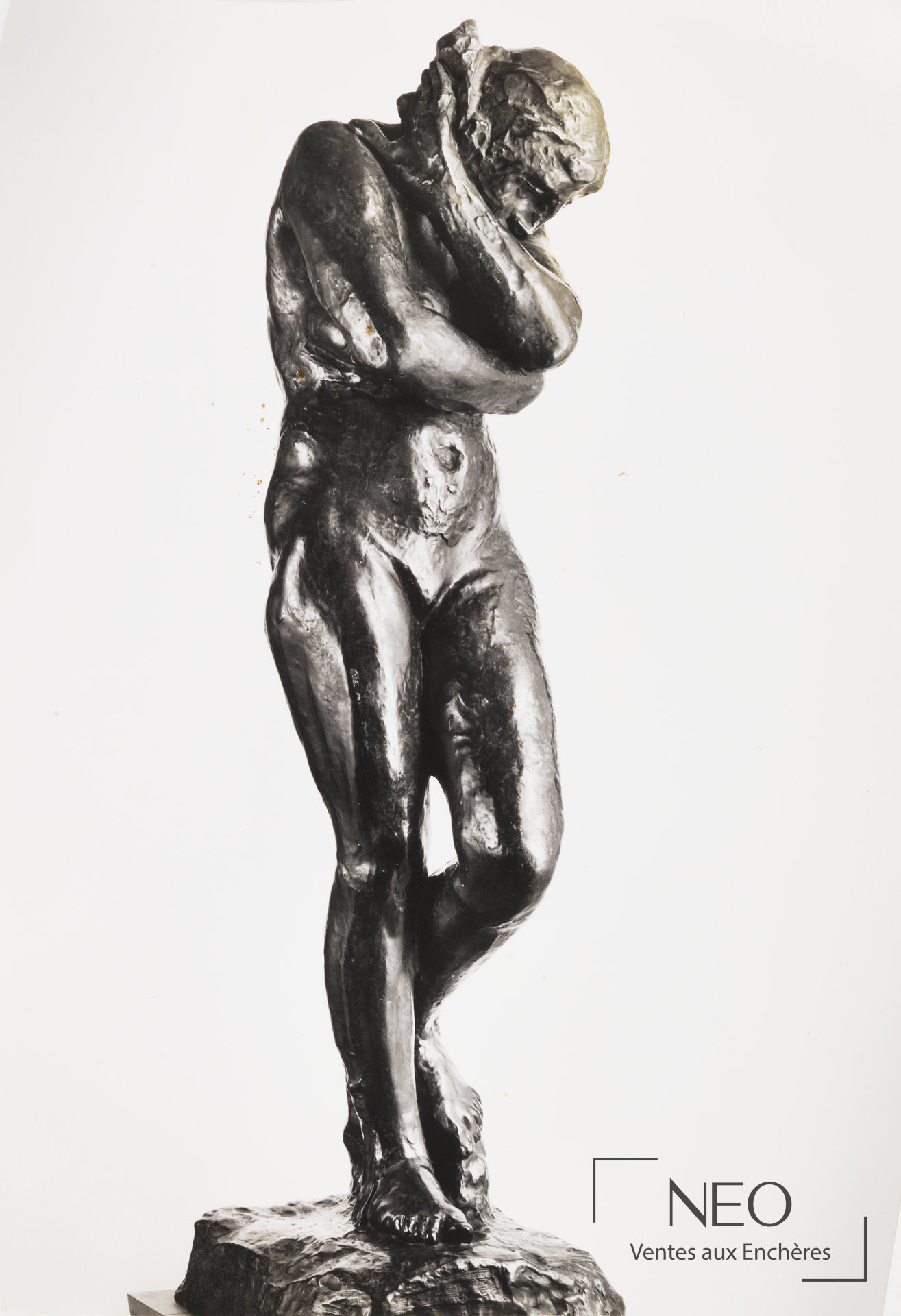 Tirage argentique d'après Eve d'Auguste Rodin par Bruno Jarret
