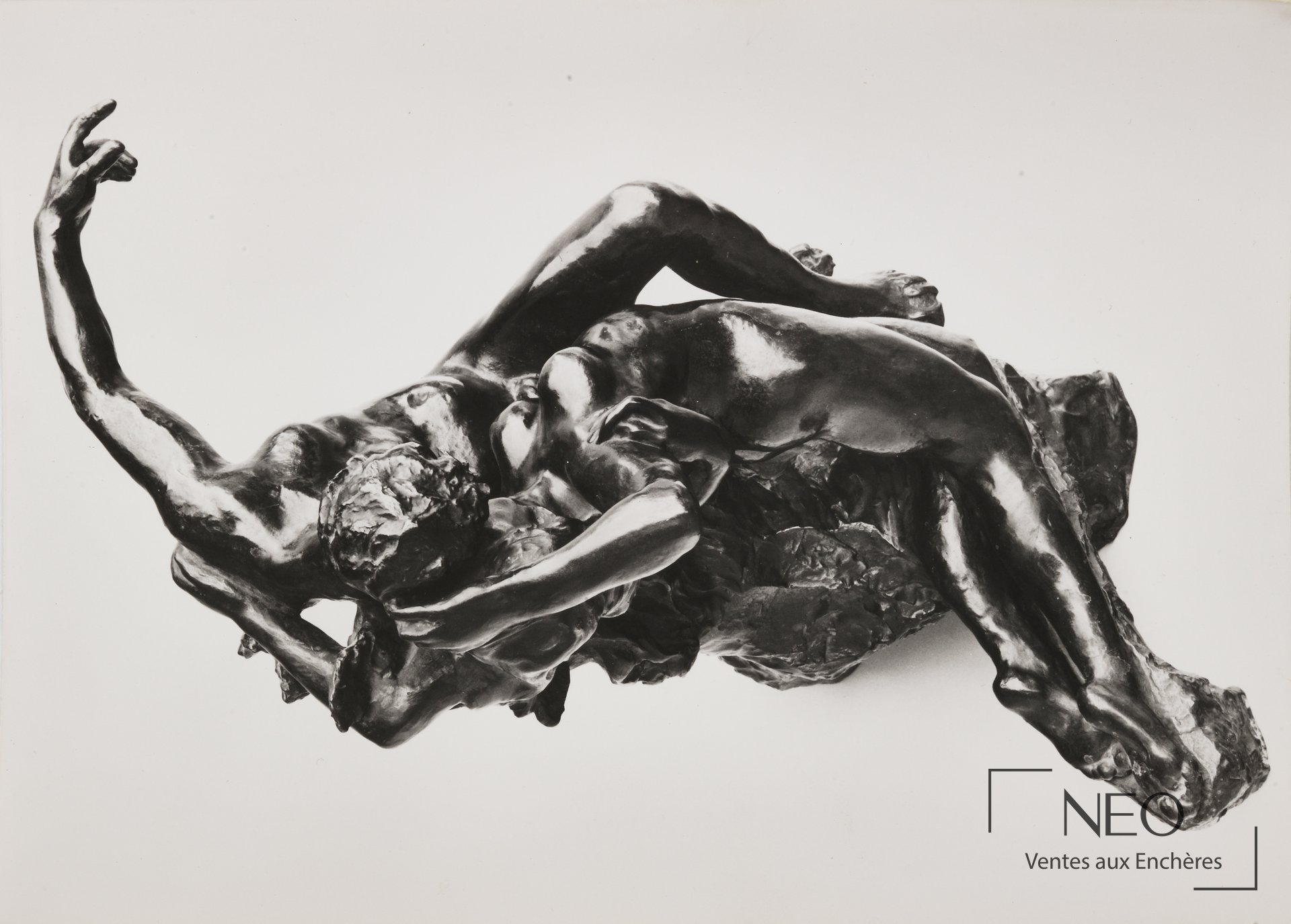 Bruno Jarret, d’après L’éternel printemps d’Auguste Rodin, tirage argentique