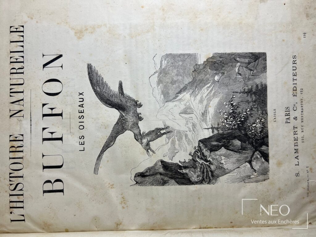 Page de titre de Buffon