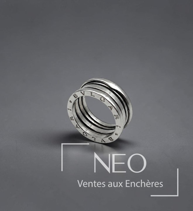 Bague Bulgari B. Zero 1 en or blanc