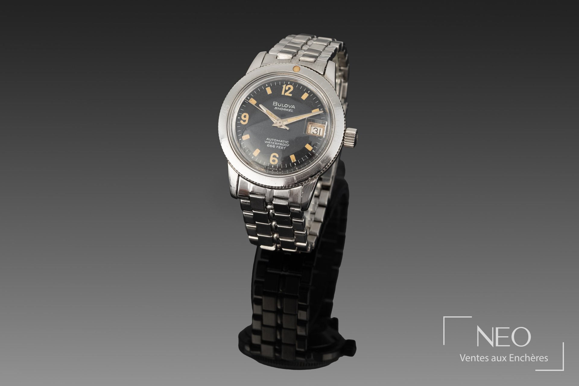 Montre Bulova Snorkel en acier