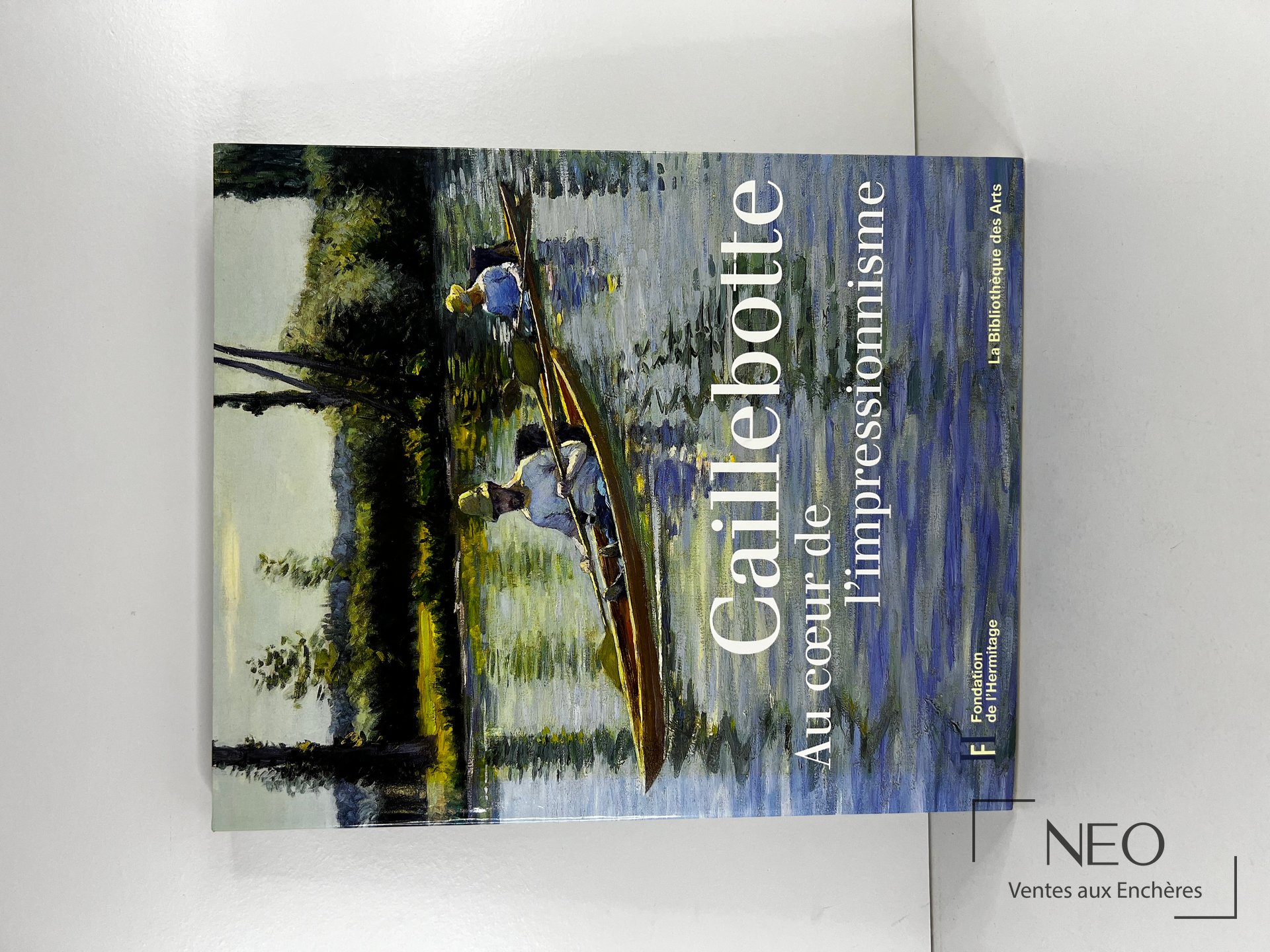 Couverture illustrée du livre Caillebotte - Au coeur de l'impressionnisme.