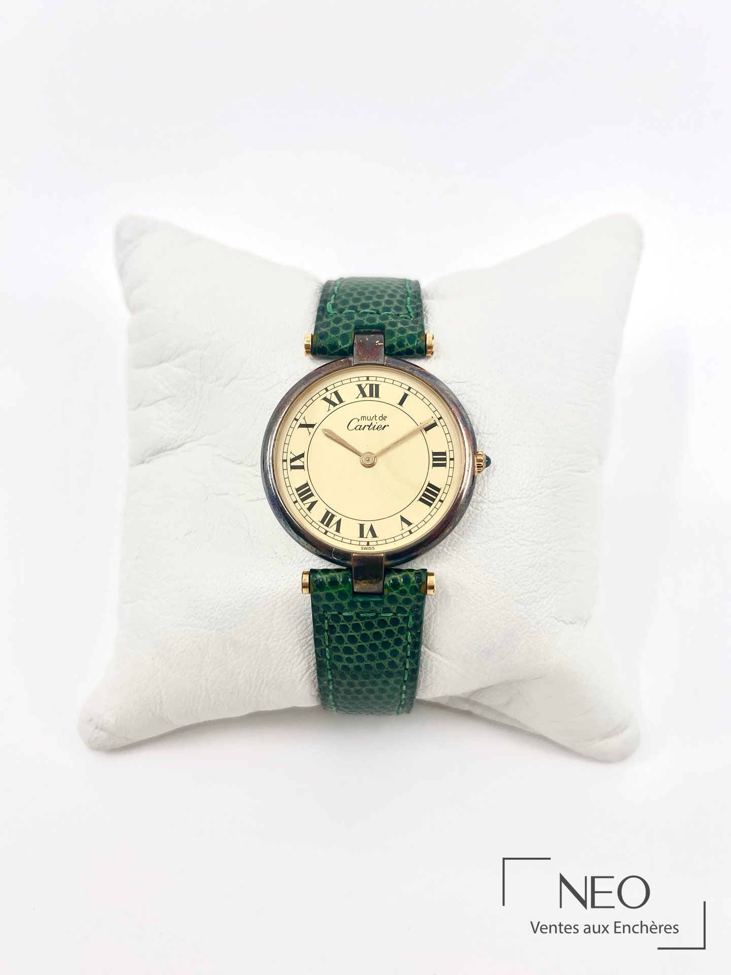 Montre Cartier Must vue de face