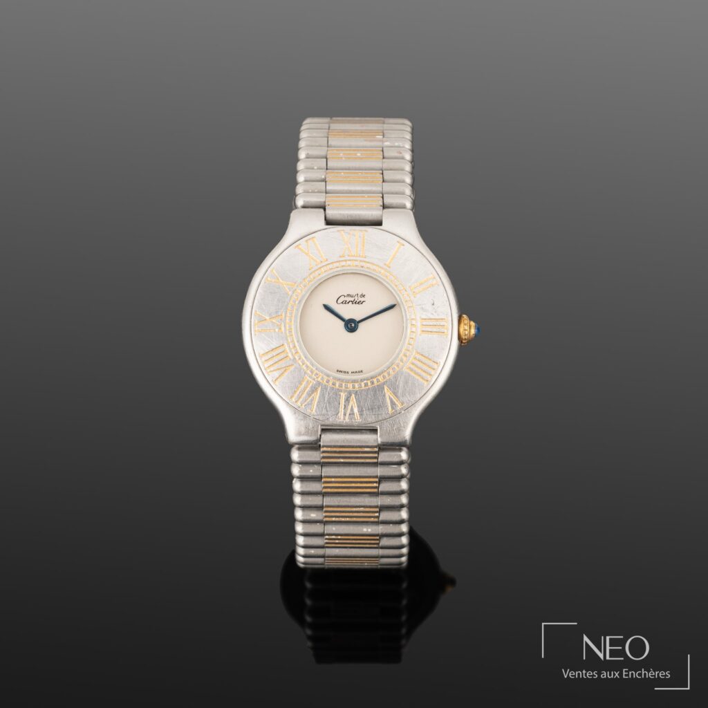 Montre Cartier Must de Cartier 21 vue de face