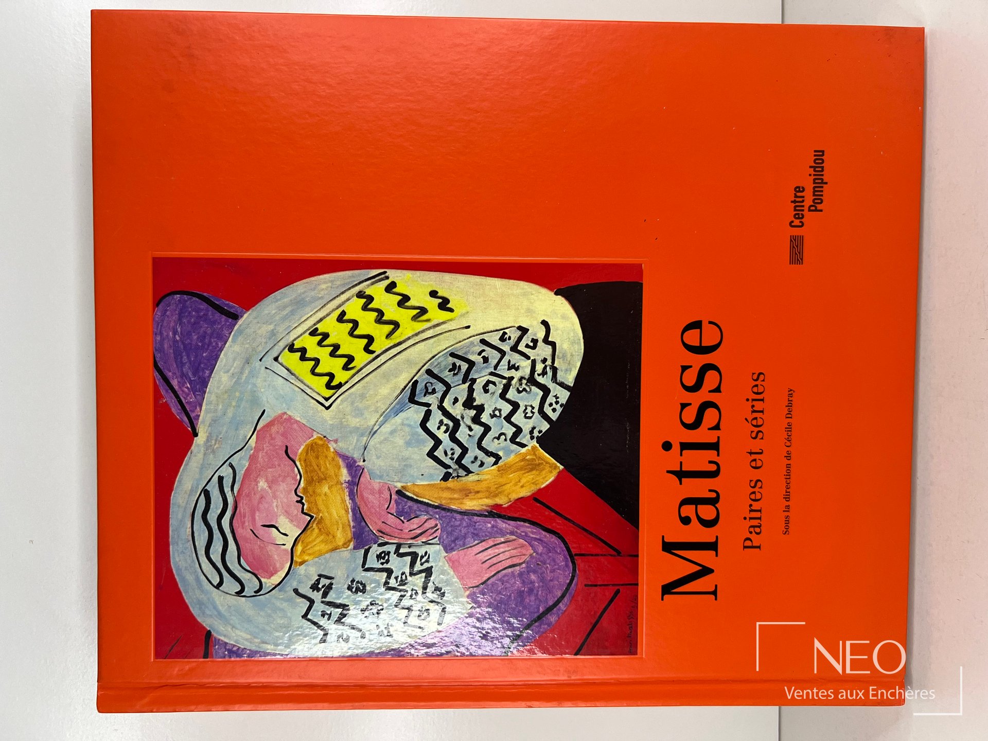 Couverture orange de Matisse