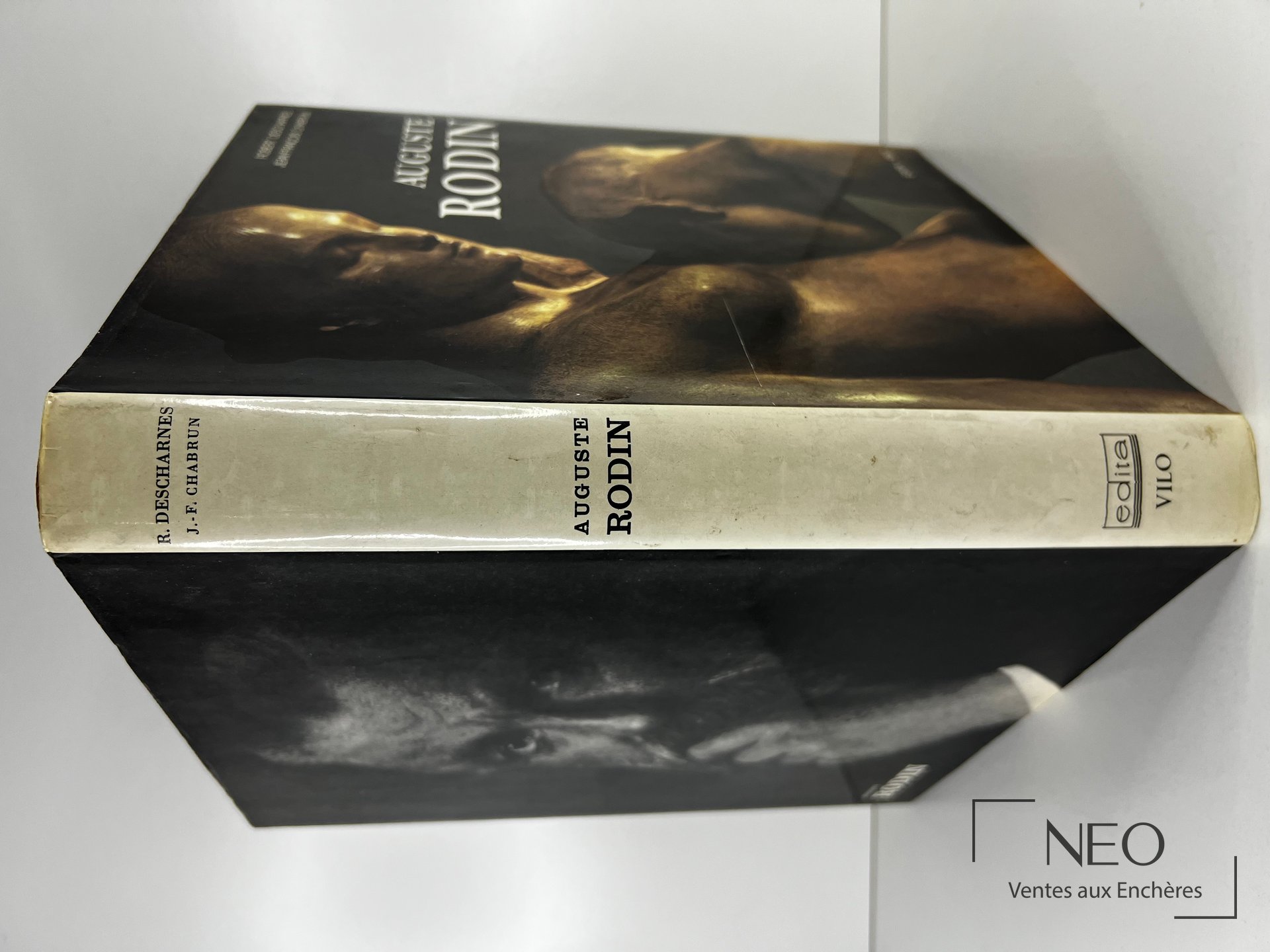 Couverture illustrée de l’ouvrage Auguste Rodin