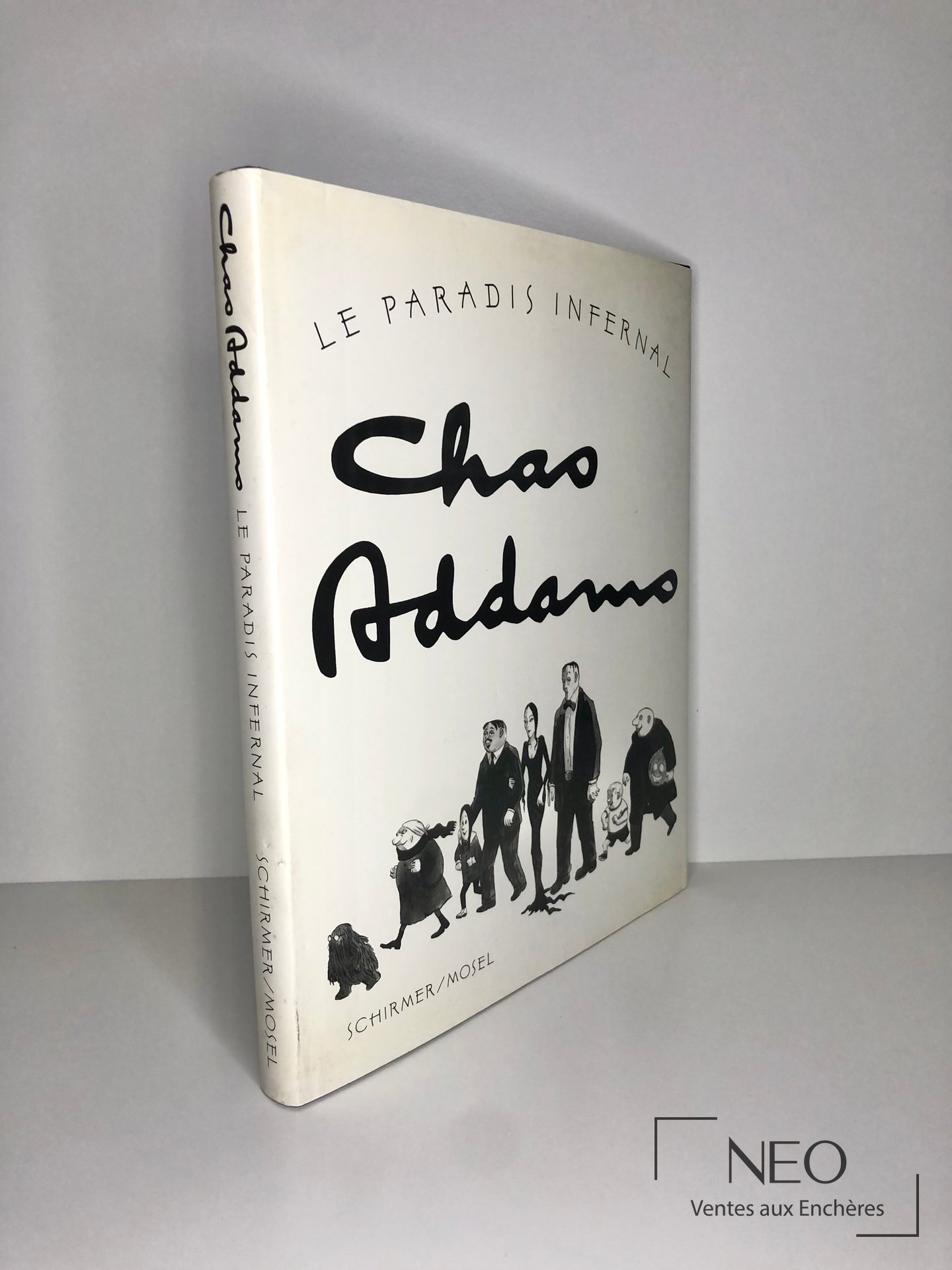 Charles Samuel Addams Le Paradis infernal, livre illustré, 1996