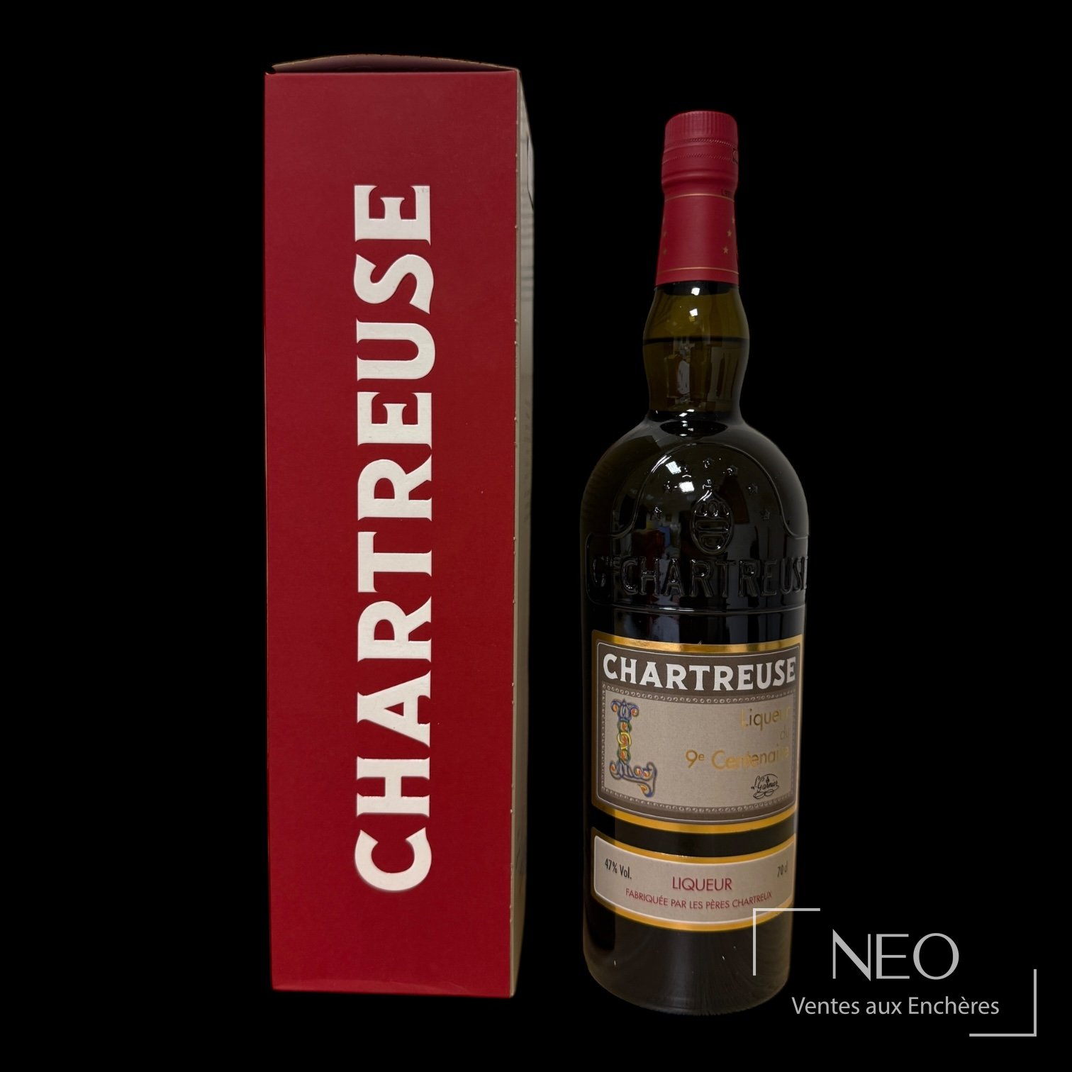 Chartreuse Liqueur du 9e Centenaire, bouteille CBO, mise 2019