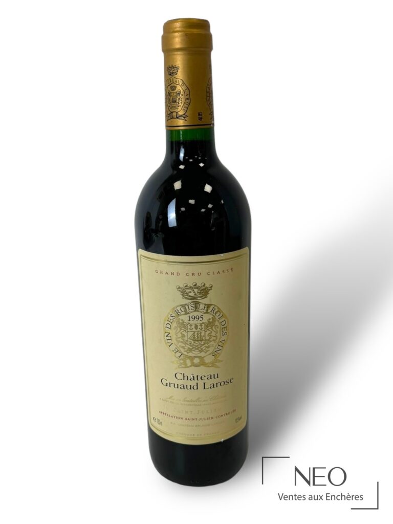 Bouteille de Château Gruaud-Larose 1995 vue de face