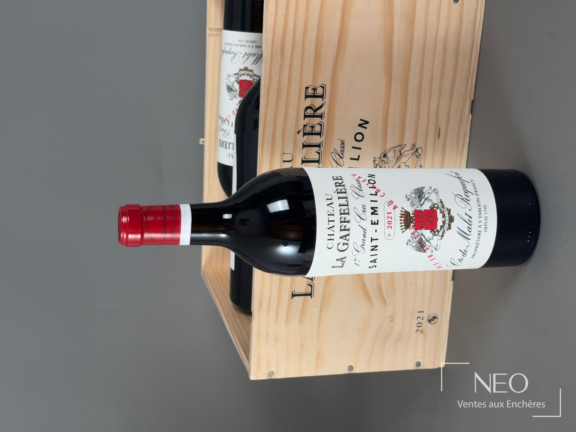 Château La Gaffelière Saint-Emilion Grand Cru 2021, caisse de 6 bouteilles