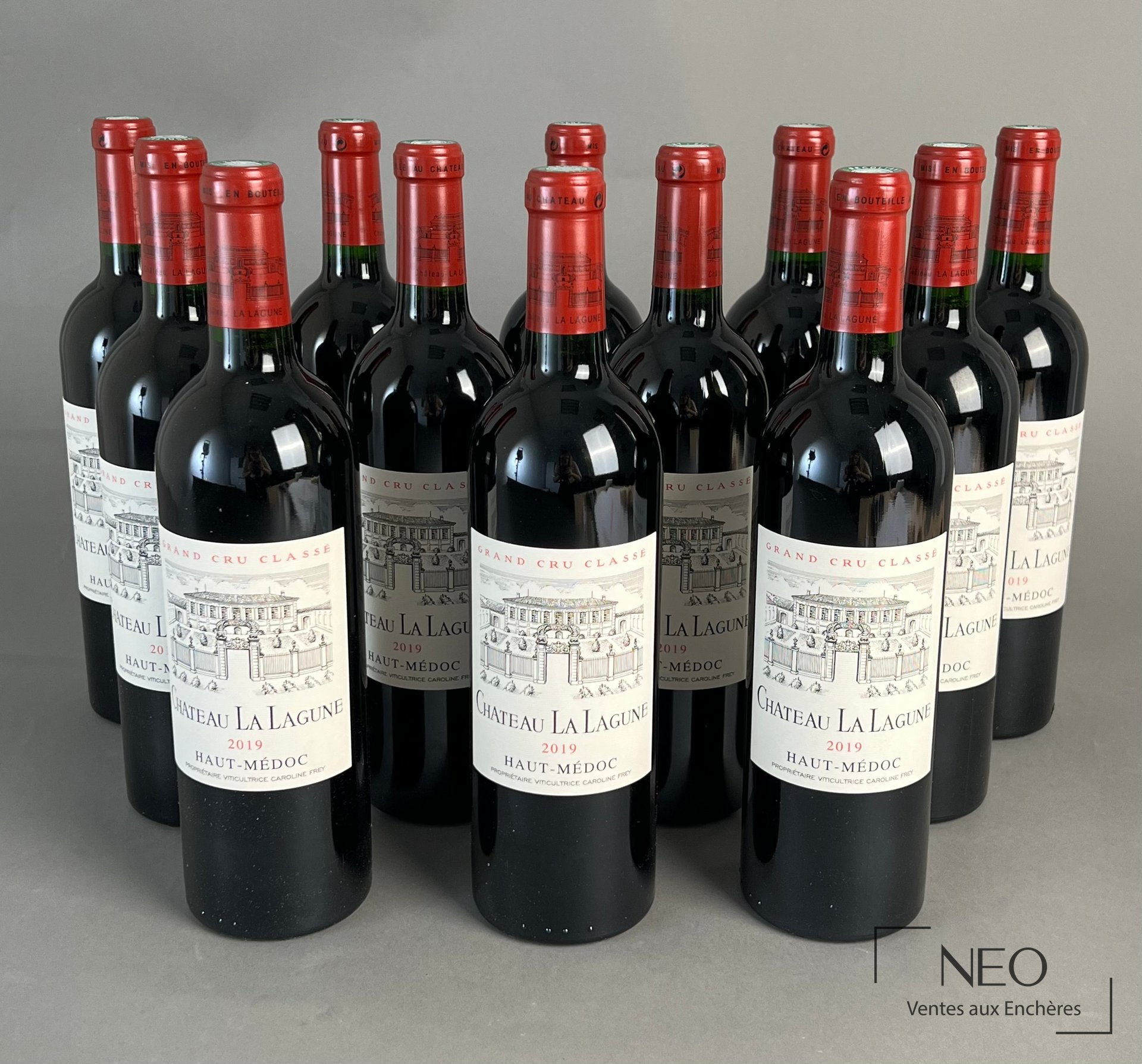 12 bouteilles Château La Lagune Haut-Médoc 2019 3ème Grand Cru Classé