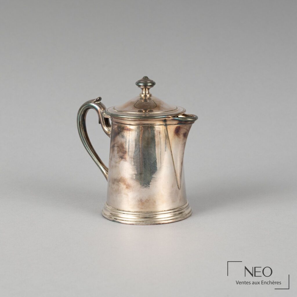 Petit pot à lait Christofle en métal argenté