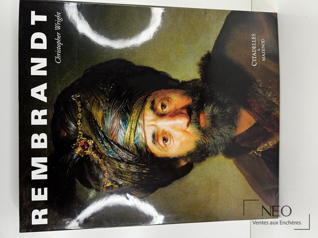 Couverture illustrée du livre Rembrandt de Christopher Wright