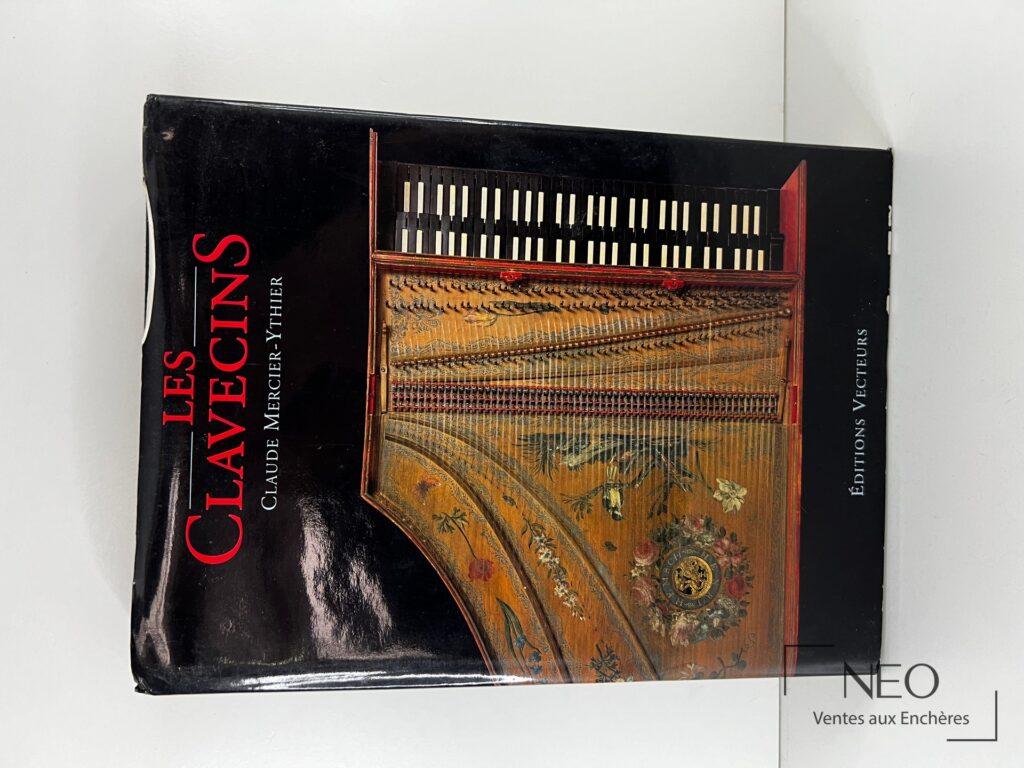 Couverture illustrée du livre Les clavecins de Claude Mercier-Ythier