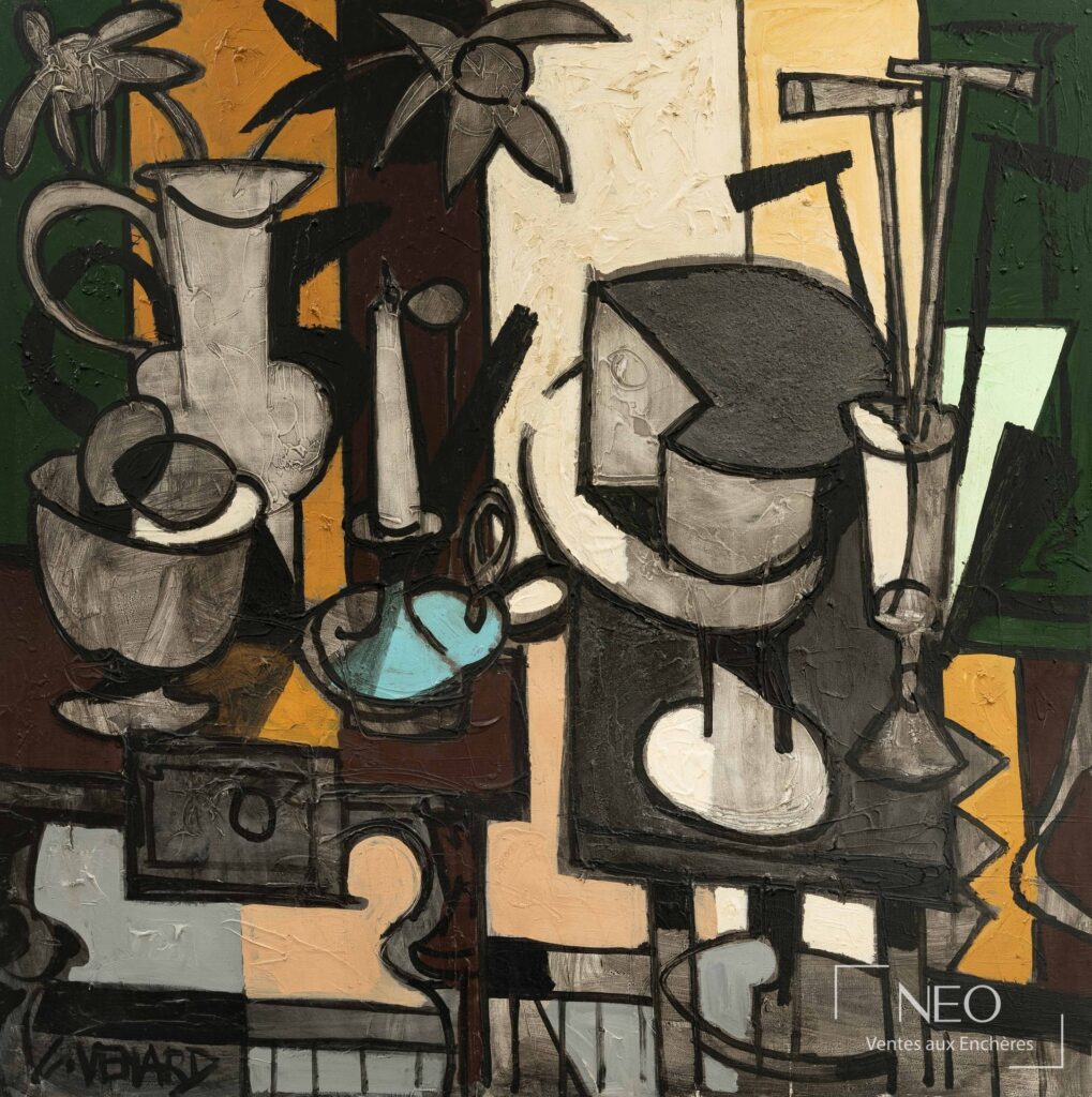 Huile sur toile de Claude Venard