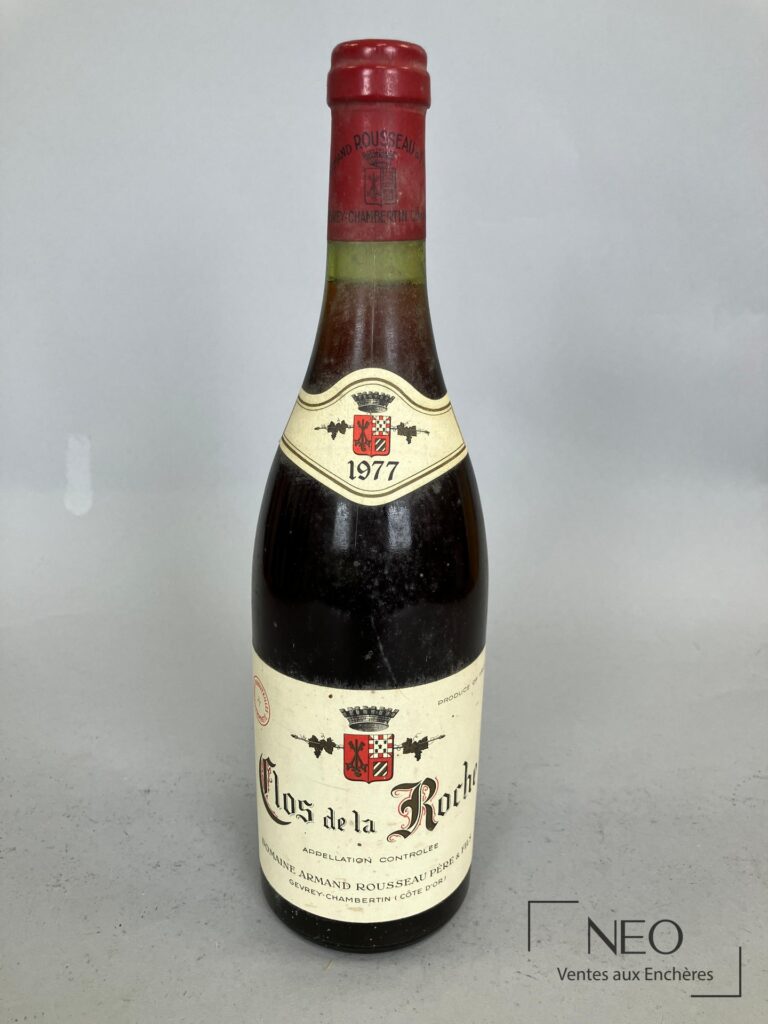 Bouteille de Clos de la Roche Grand Cru Domaine Armand Rousseau