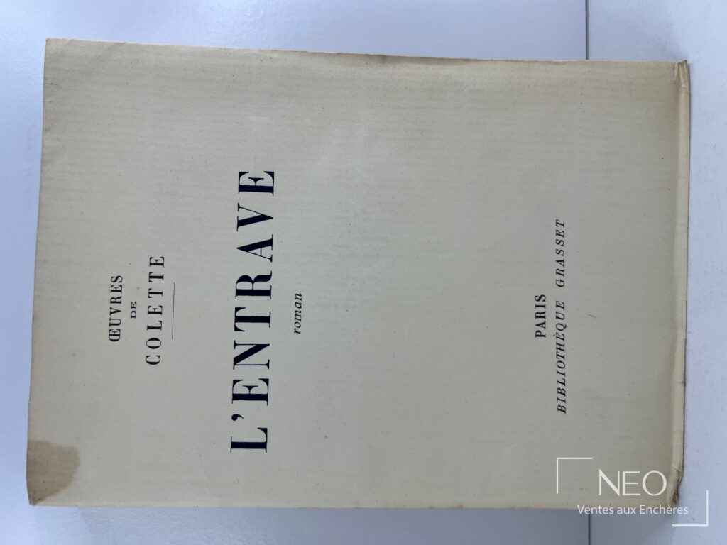 Couverture du roman L'entrave de Colette