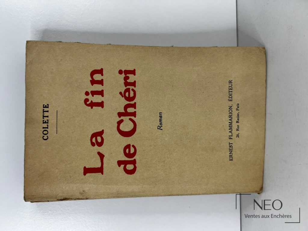 Couverture de La fin de Chéri de Colette