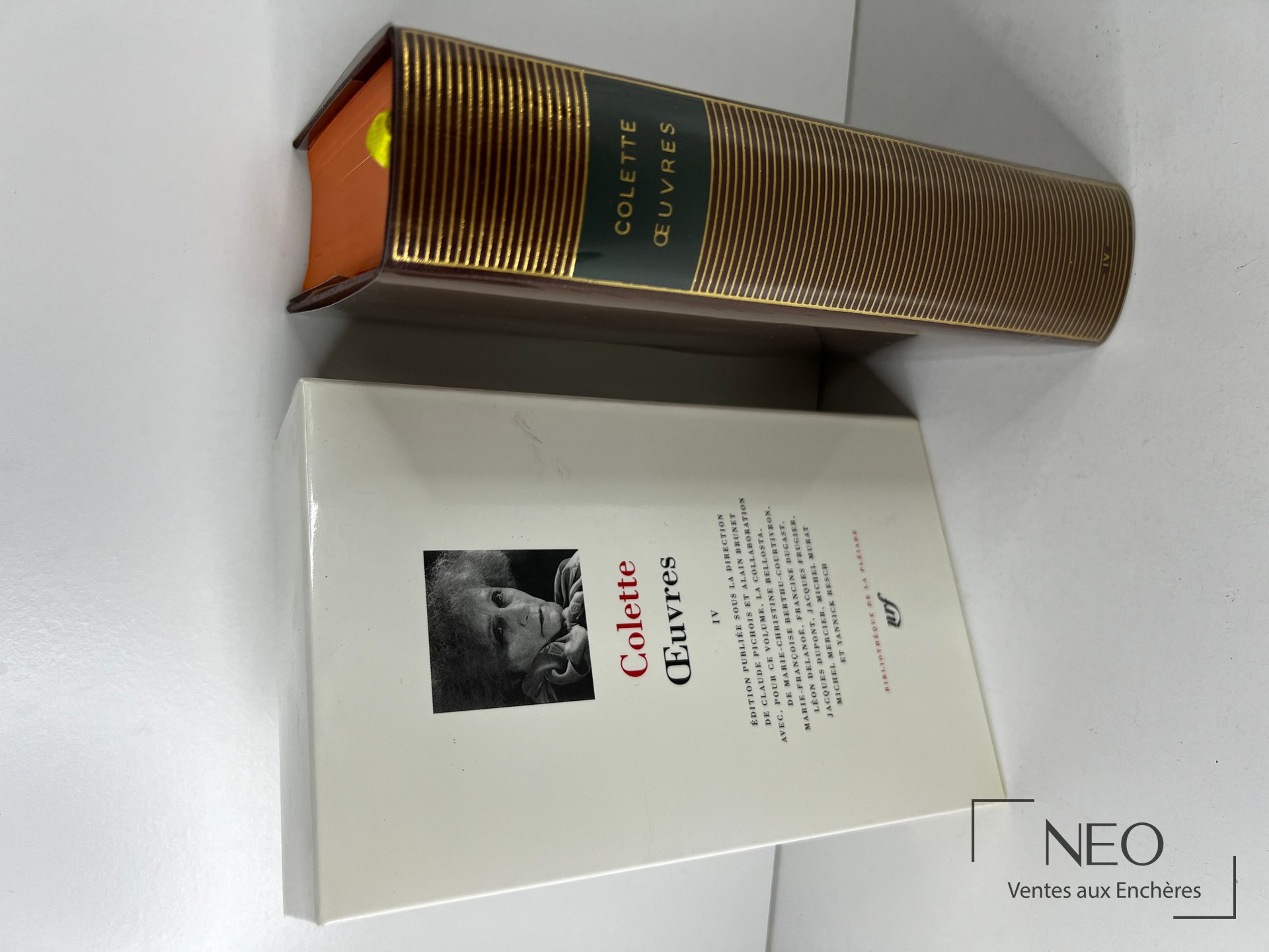 Volume Colette Œuvres tome IV avec son coffret
