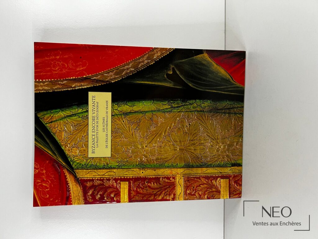 Couverture illustrée du livre Byzance encore vivante