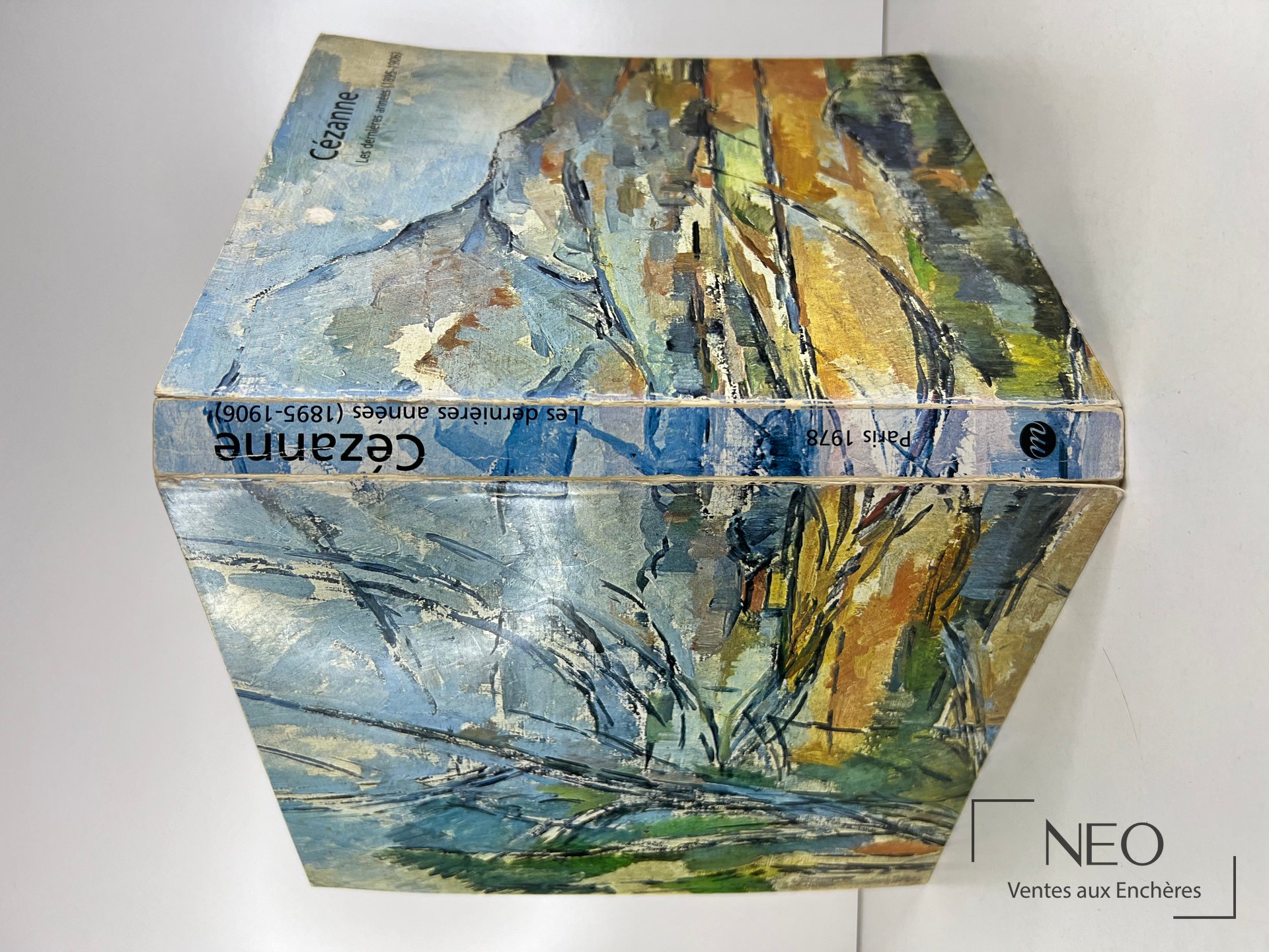Couverture illustrée du catalogue Cézanne Les dernières années 1895-1906