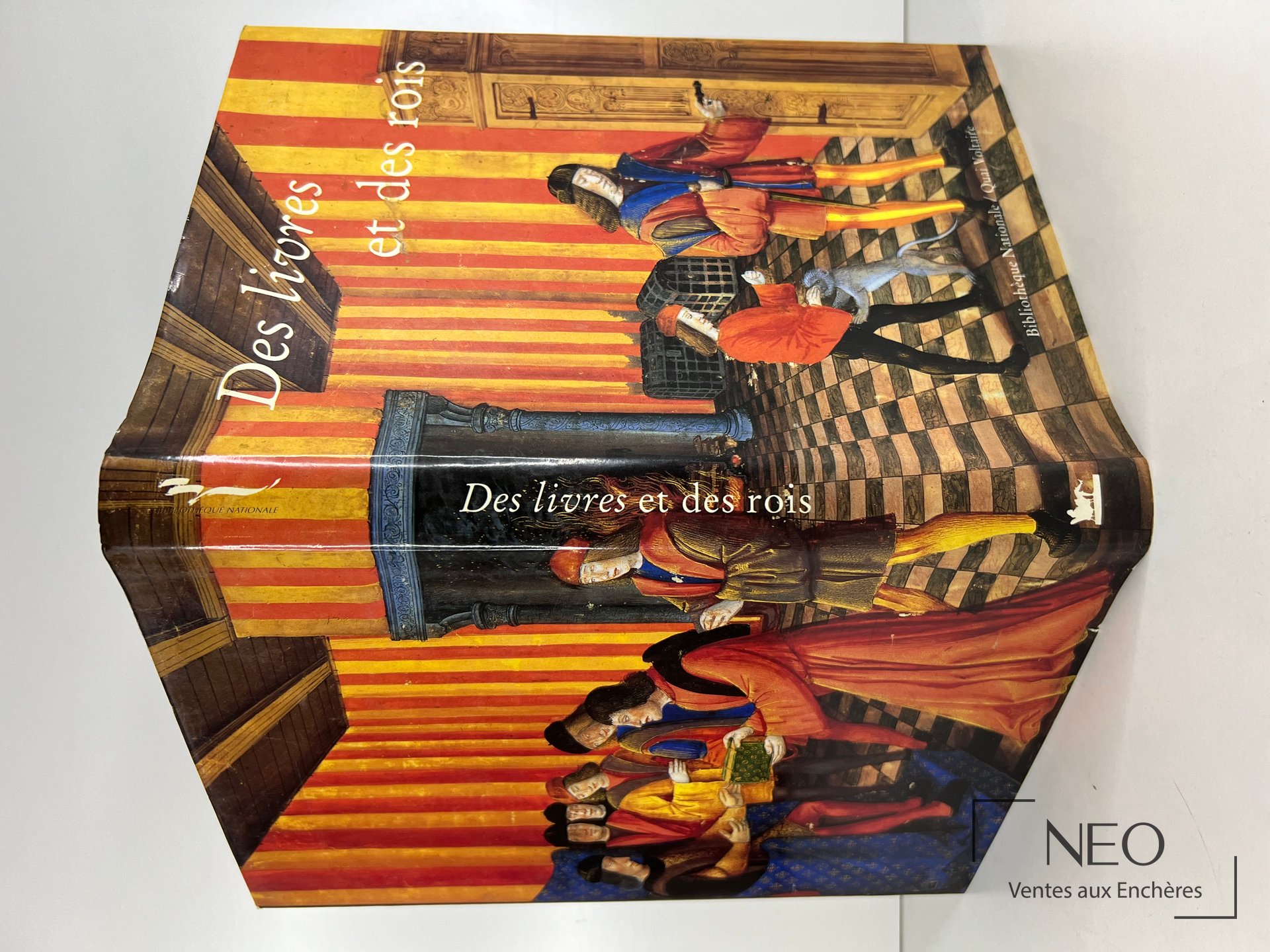 Couverture illustrée du livre Des Livres et des Rois
