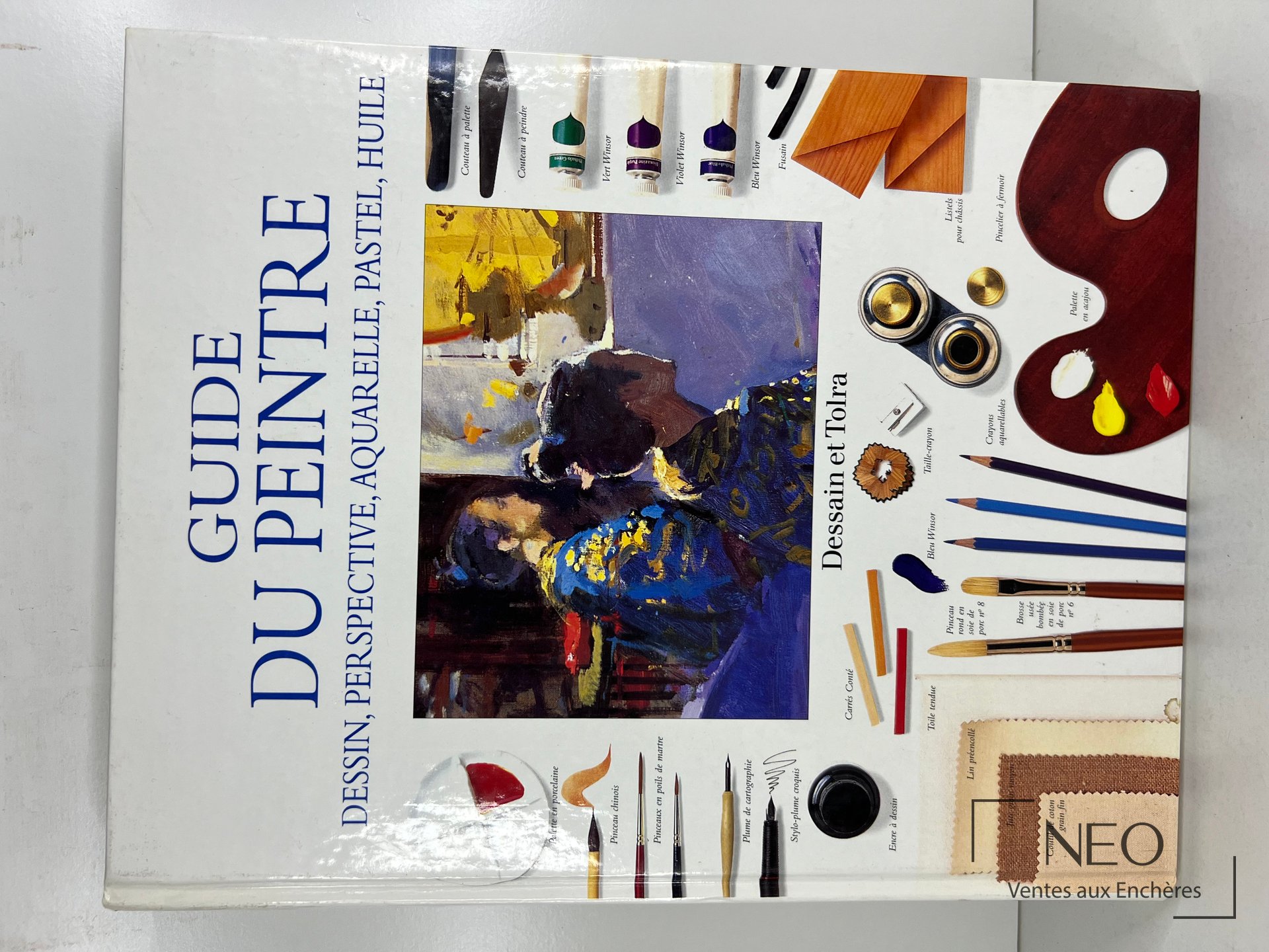 Couverture du Guide du peintre collectif en vue de face