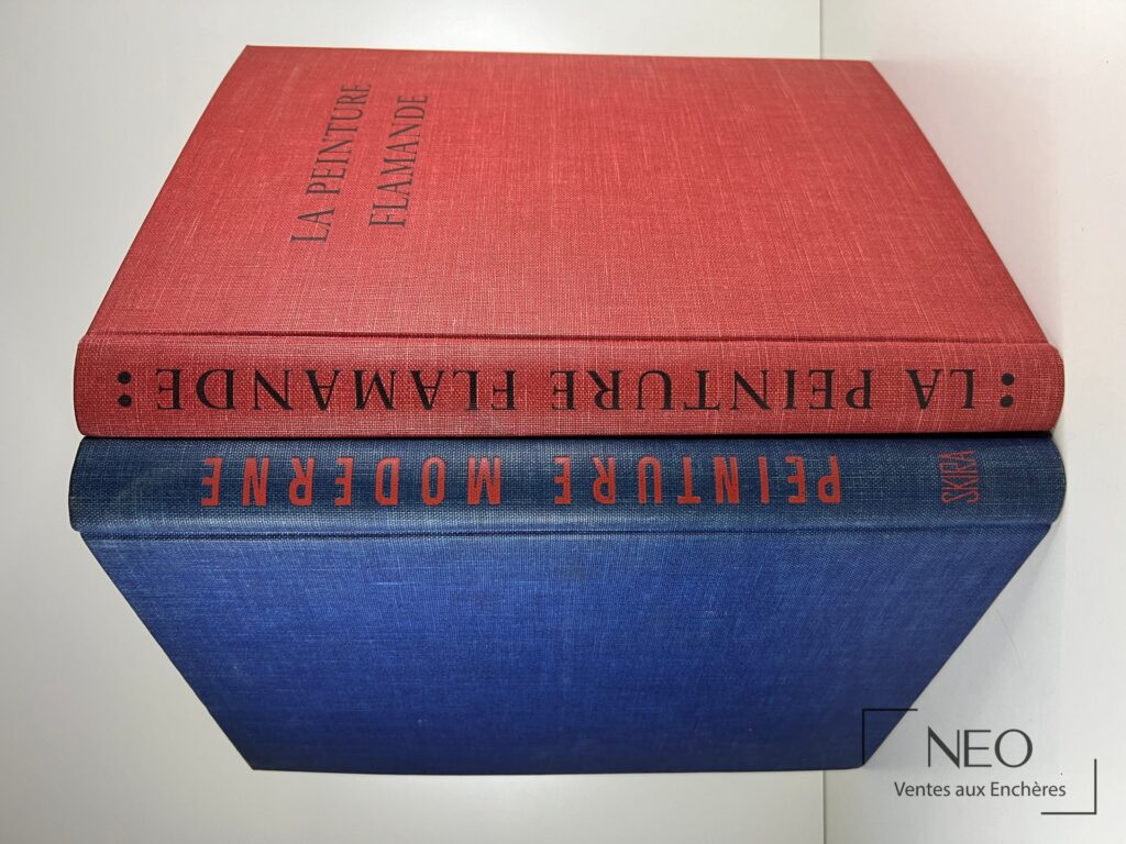 Deux volumes reliés tissu
