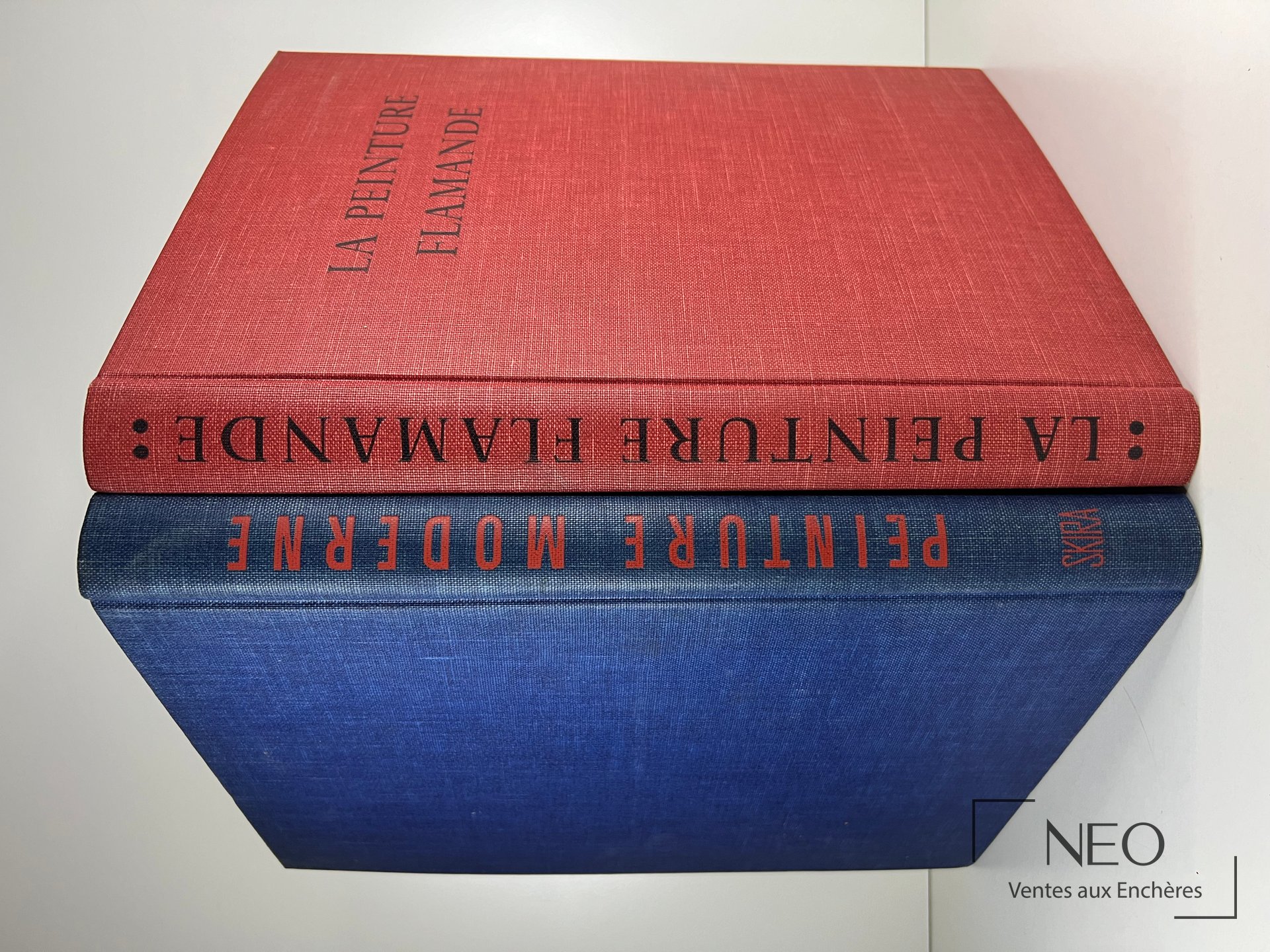 Deux volumes reliés tissu
