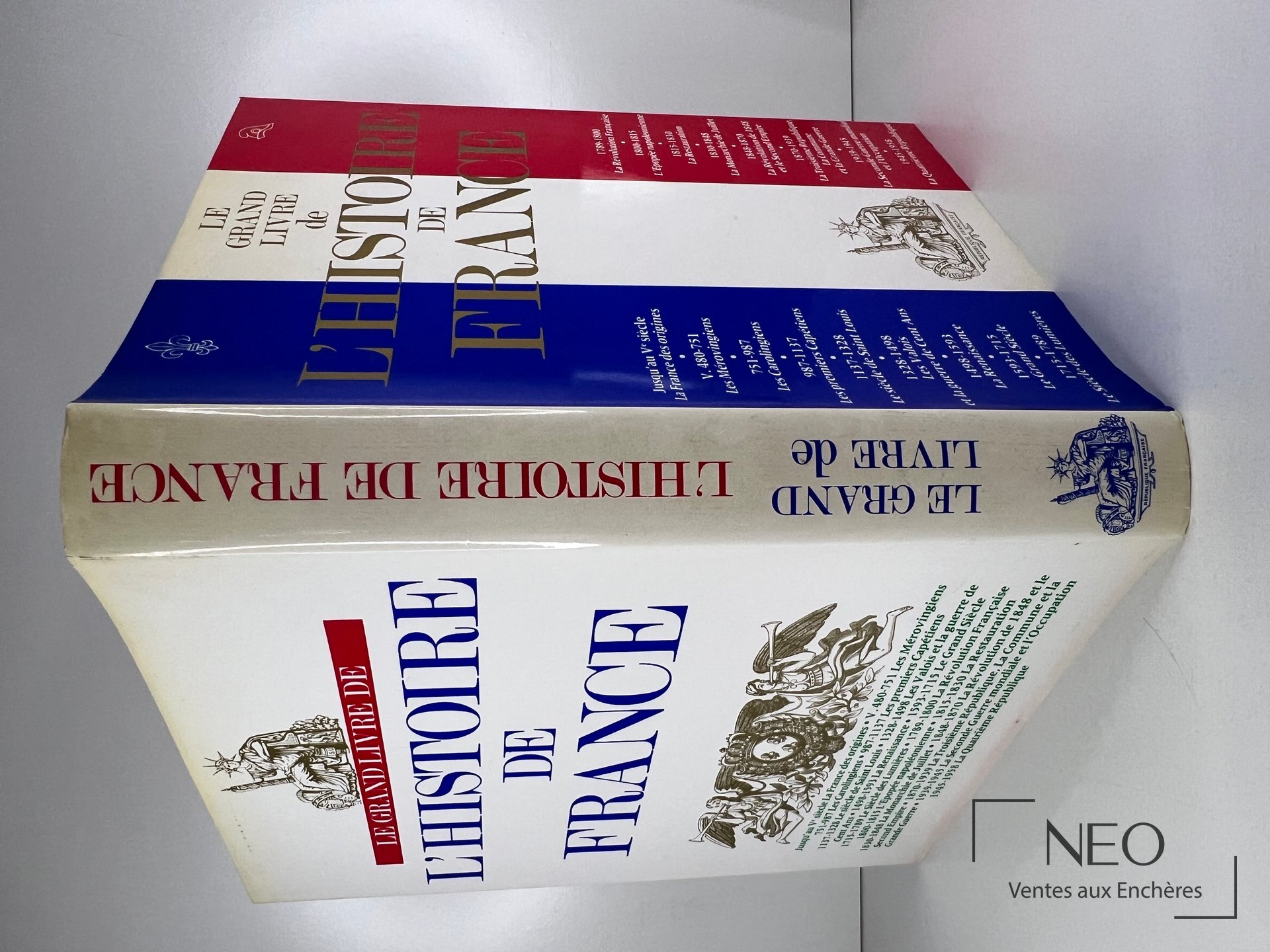 Couverture du livre Le grand livre de l’histoire de France