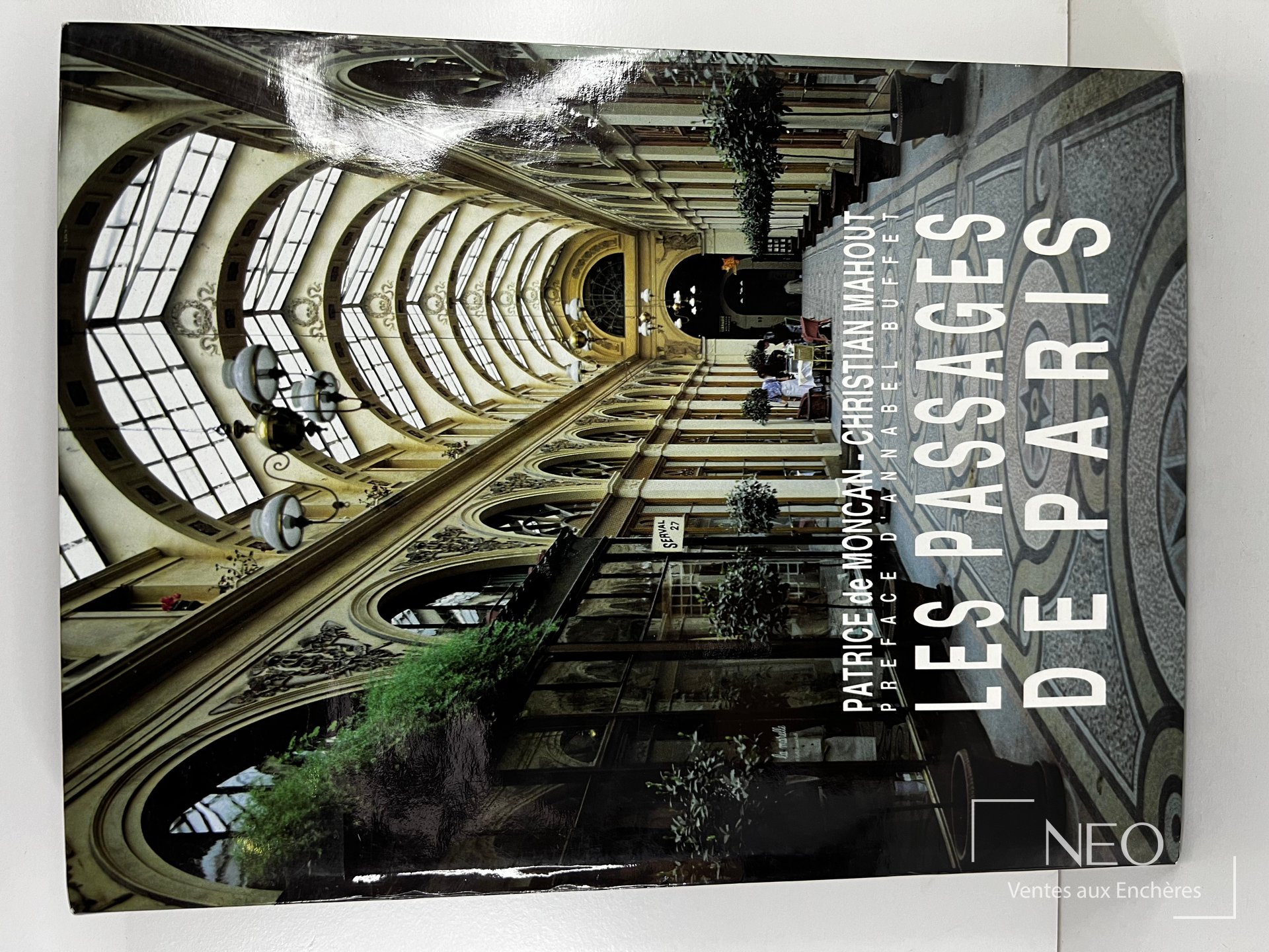 Couverture illustrée du livre Les passages de Paris