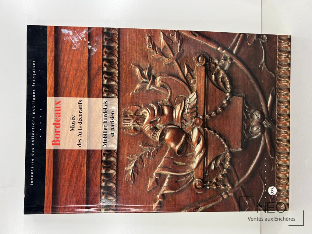 Couverture illustrée du livre Meubles parisiens et bordelais